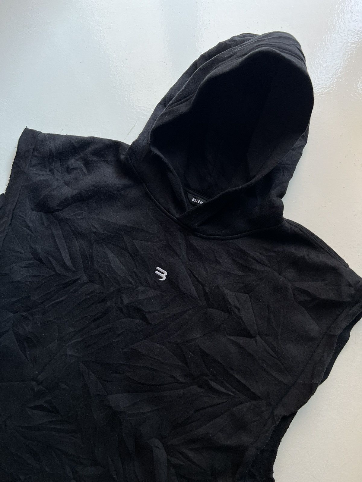 Balenciaga Sporty B Creased Sweatshirt Size US XS / EU 42 / 0 - 2 Thumbnail