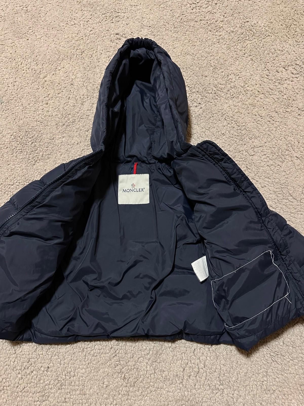 Moncler Moncler Logo Navy Kids Jacket Sz 2A 92 Size US XXS / EU 40 - 5 Thumbnail