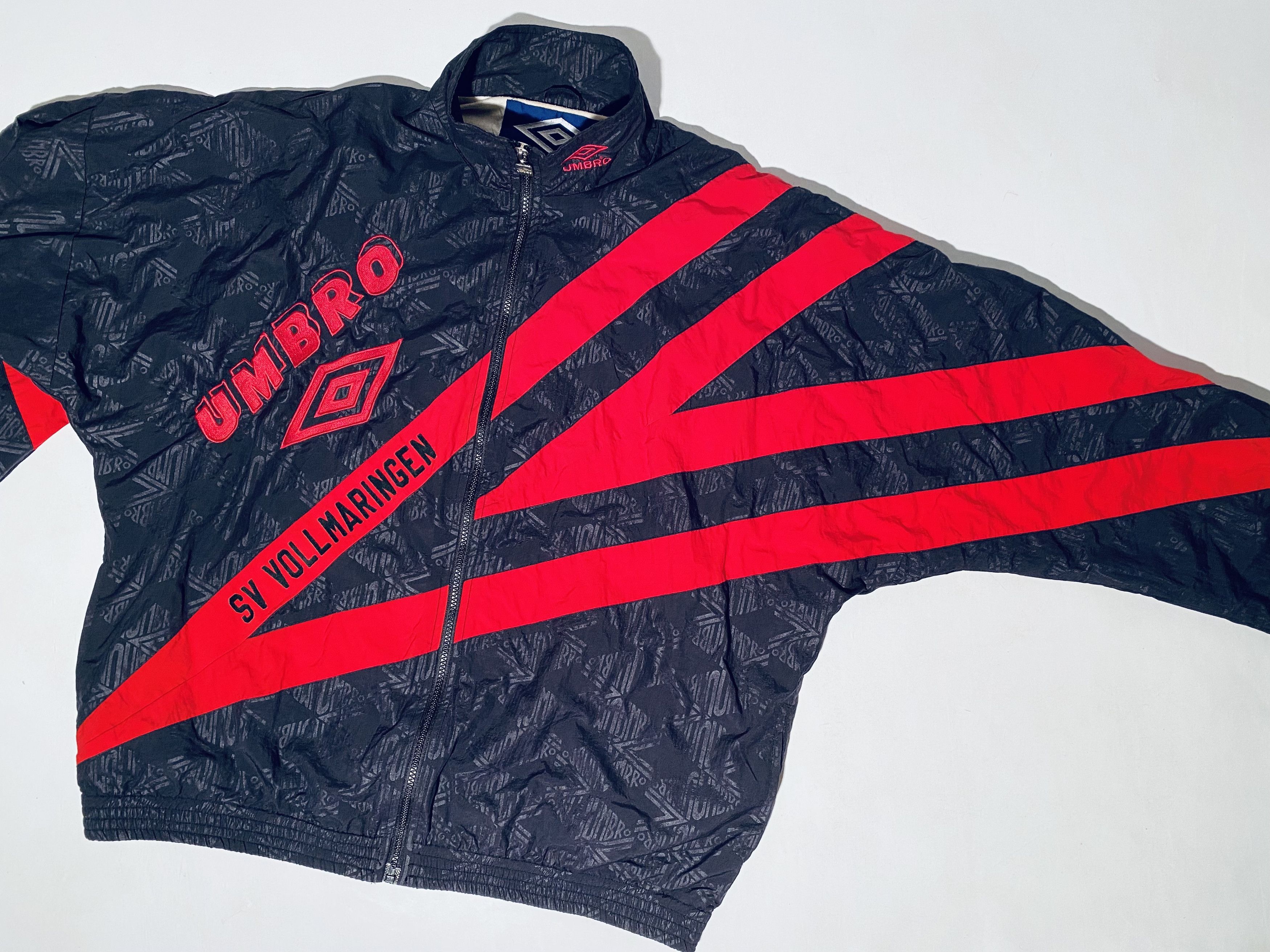Umbro Umbro 90s Football Training Jacket 1992 1993 Kanye West Size US XL / EU 56 / 4 - 3 Thumbnail