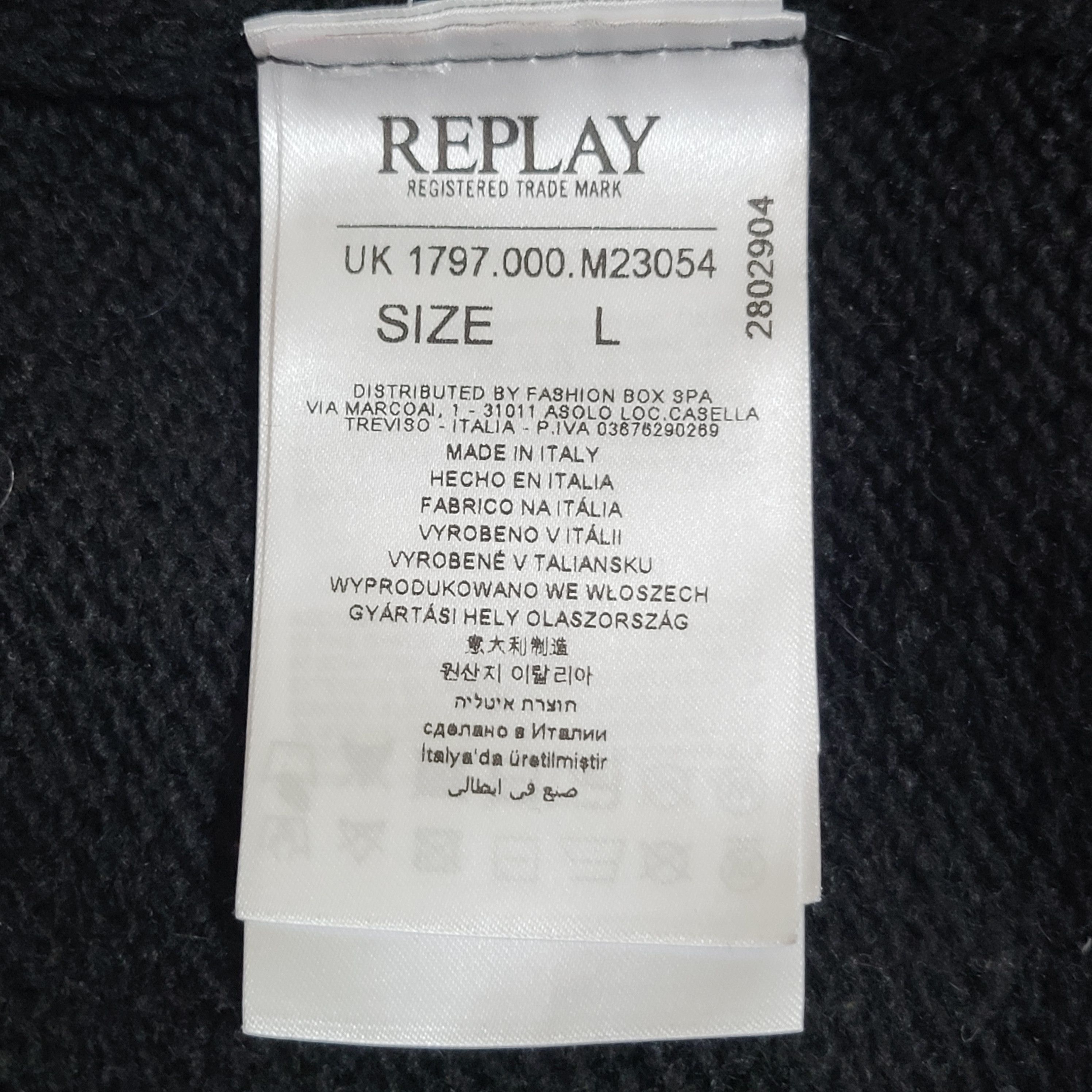 Replay Replay sweaters Fashion Box Japan.Made in Italy Size US L / EU 52-54 / 3 - 5 Thumbnail
