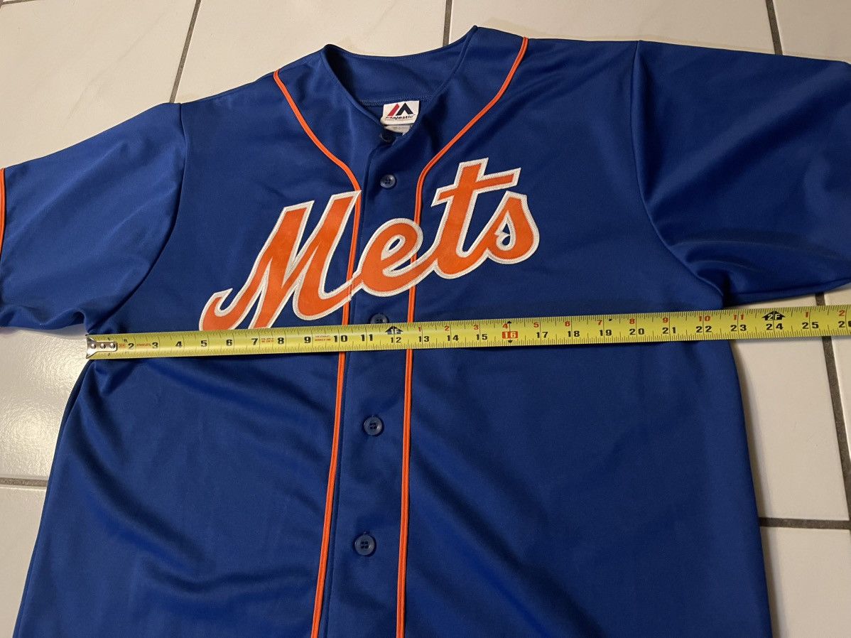 MLB × Majestic New York Mets Majestic Matz MLB Baseball Jersey Mens Large Size US L / EU 52-54 / 3 - 5 Thumbnail