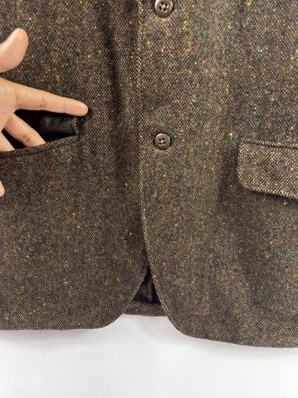 Vintage 🔥 ACWA 40's🔥 AMALGAMATED Vintage Tweed Work Coat JACKET Size US S / EU 44-46 / 1 - 4 Thumbnail