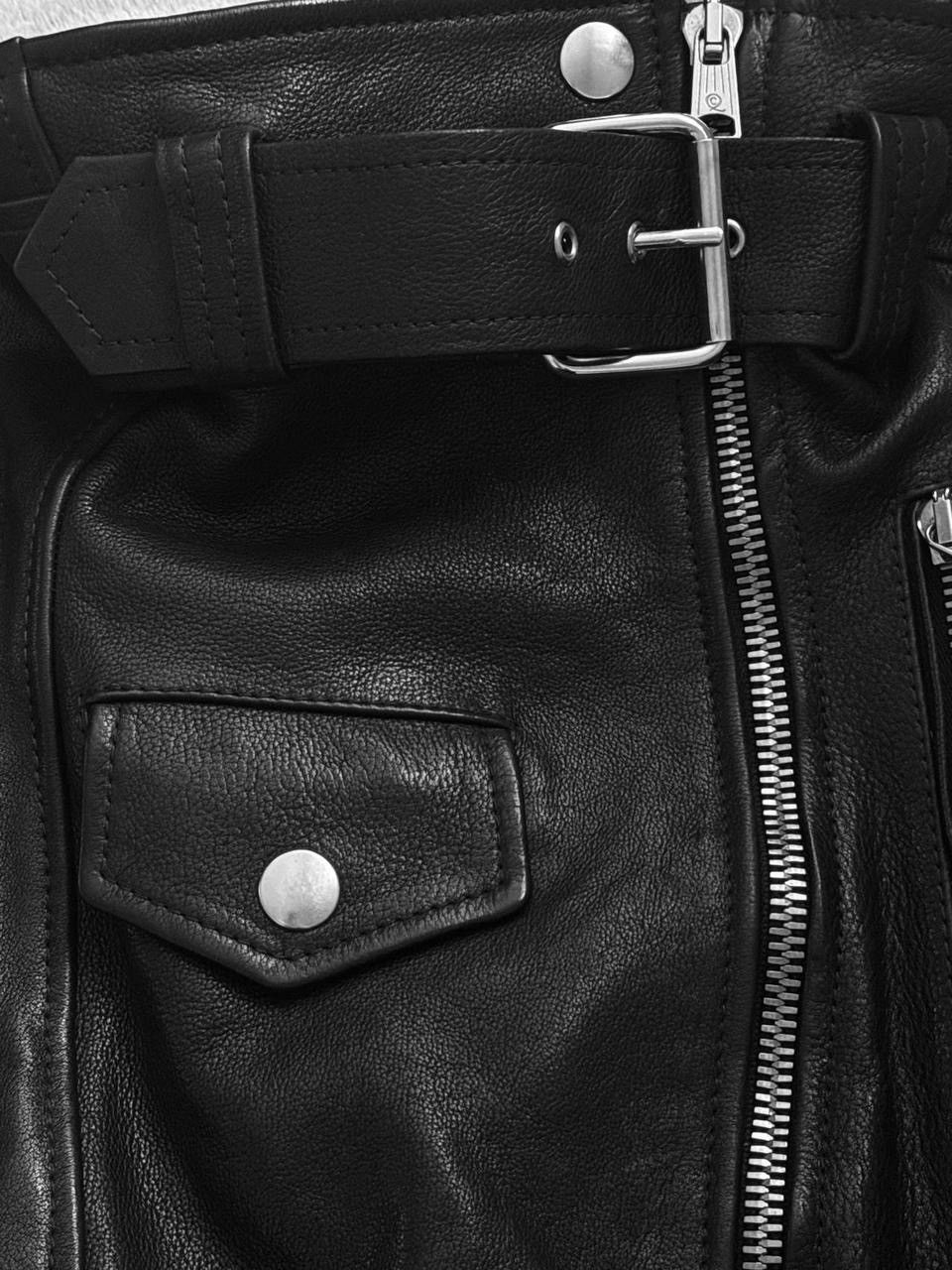 Alexander McQueen Alexander McQueen Leather Jacket – McQueen Era Size S / US 4 / IT 40 - 8 Thumbnail
