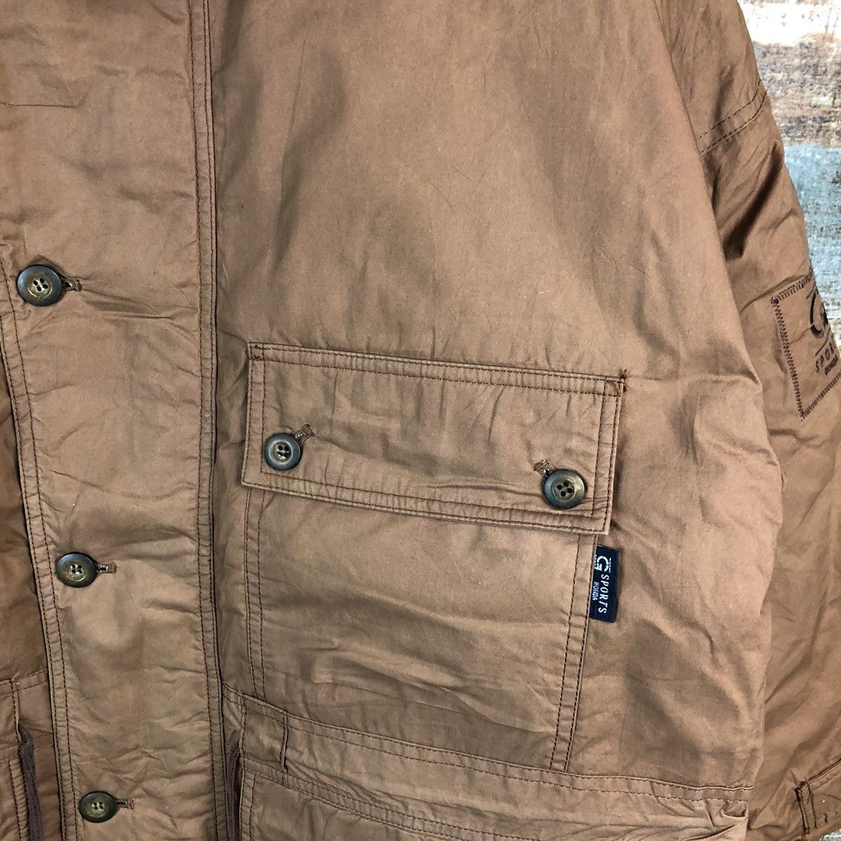 Japanese Brand G sport Honda Brown jacket vintage #A1526 Size US L / EU 52-54 / 3 - 7 Thumbnail