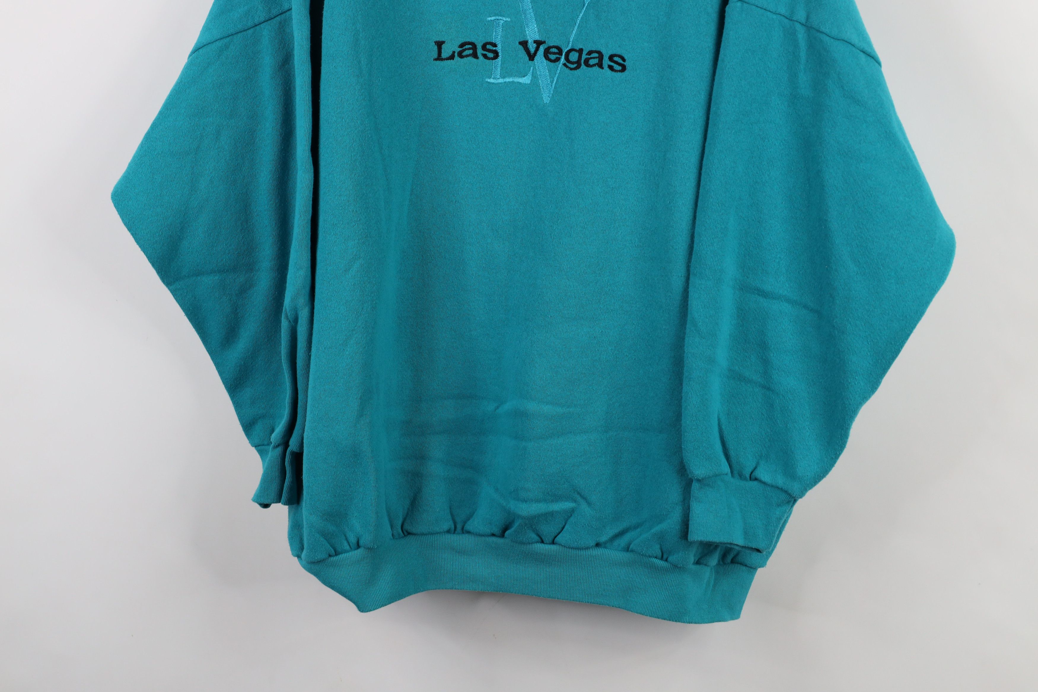 Vintage Vintage 90s Looney Tunes Spell Las Vegas Crewneck Sweatshirt Size 3XL / US 20-22 - 3 Thumbnail