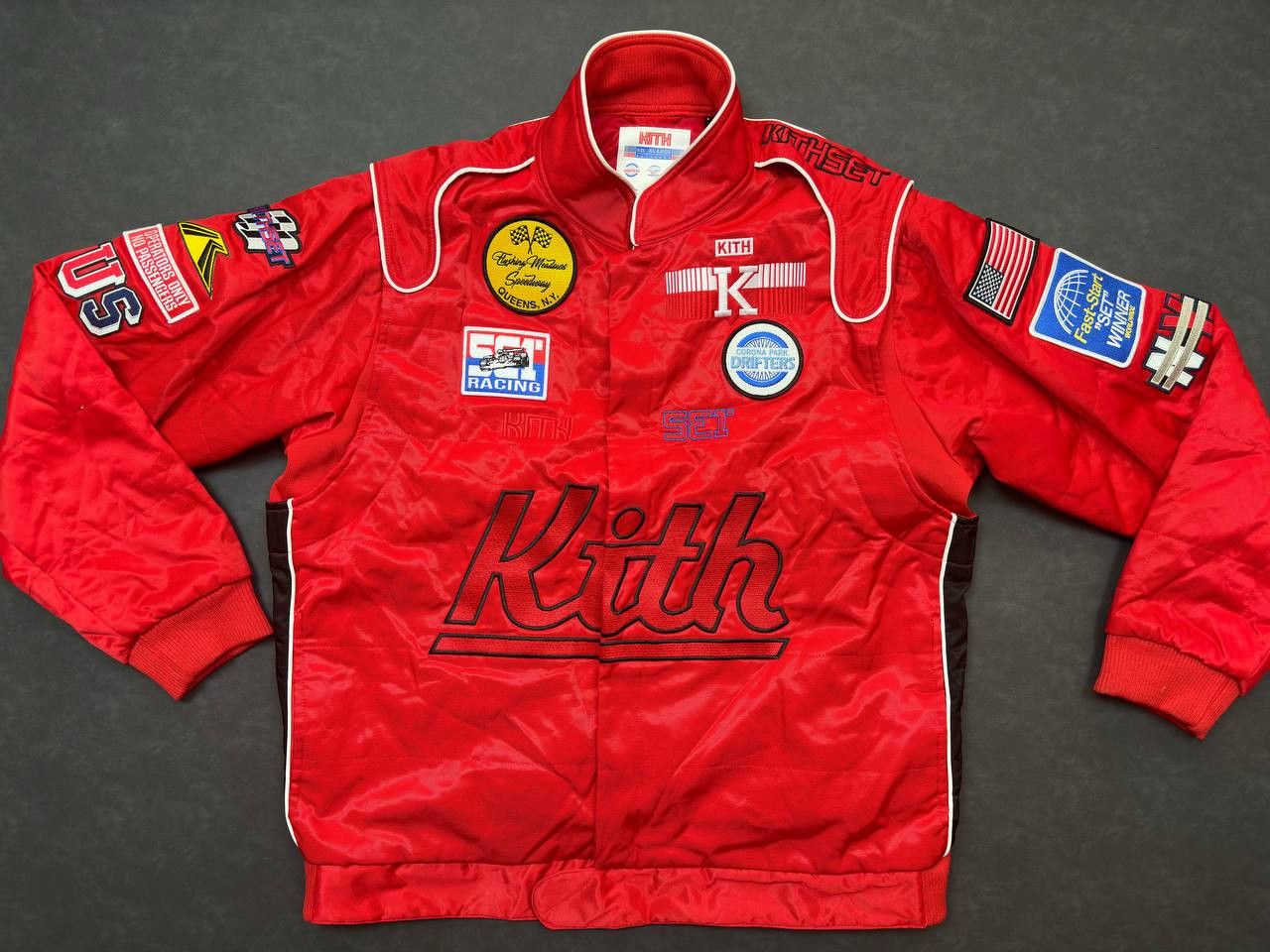 Kith × Ronnie Fieg Kith x Ronnie Fieg Jacket Racing Collection 2018 XL Red Bull Size US XL / EU 56 / 4 - 2 Thumbnail