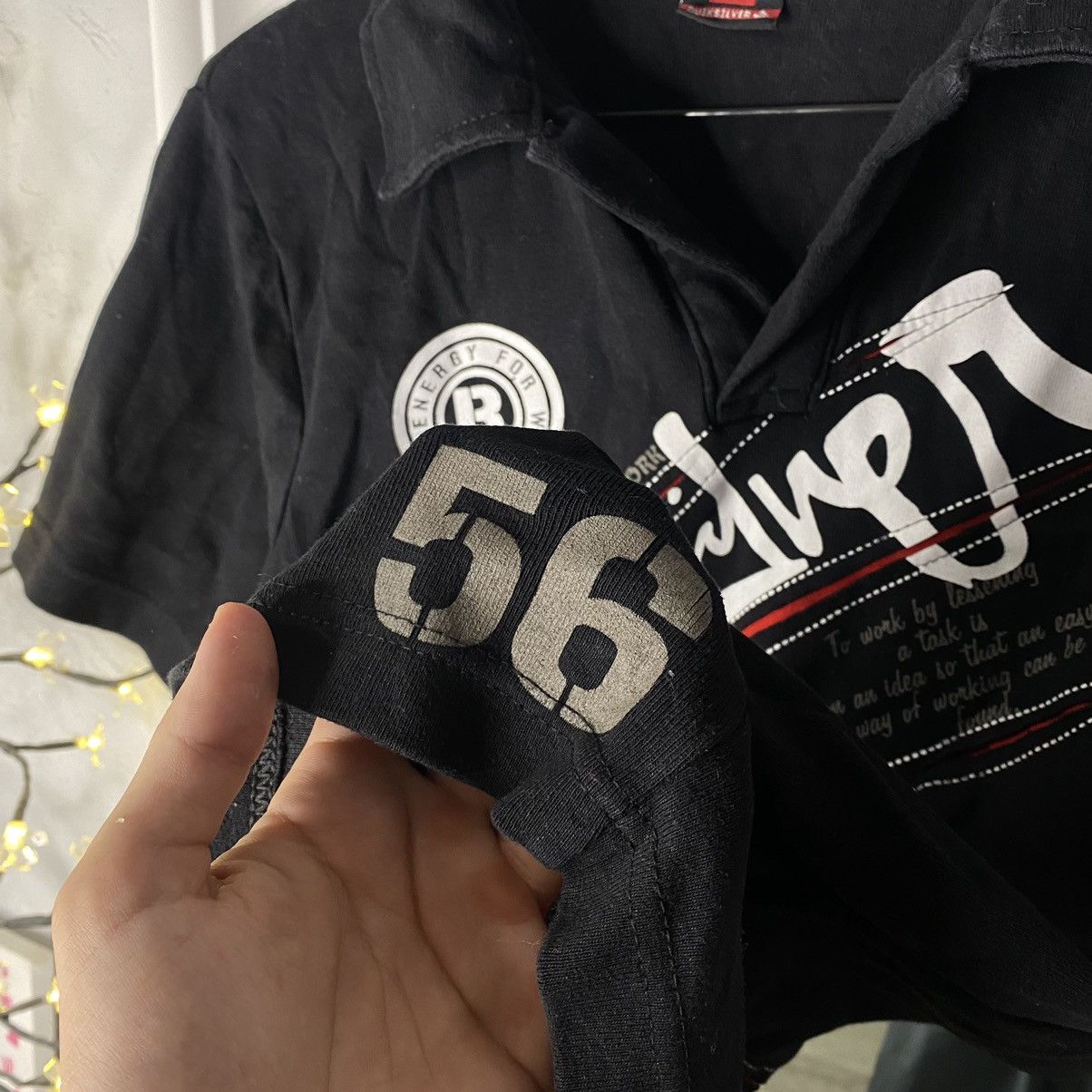 Quiksilver QUIKSILVER SURF BRAND Y2K BIG LOGO POLO T SHIRT Size US S / EU 44-46 / 1 - 4 Thumbnail