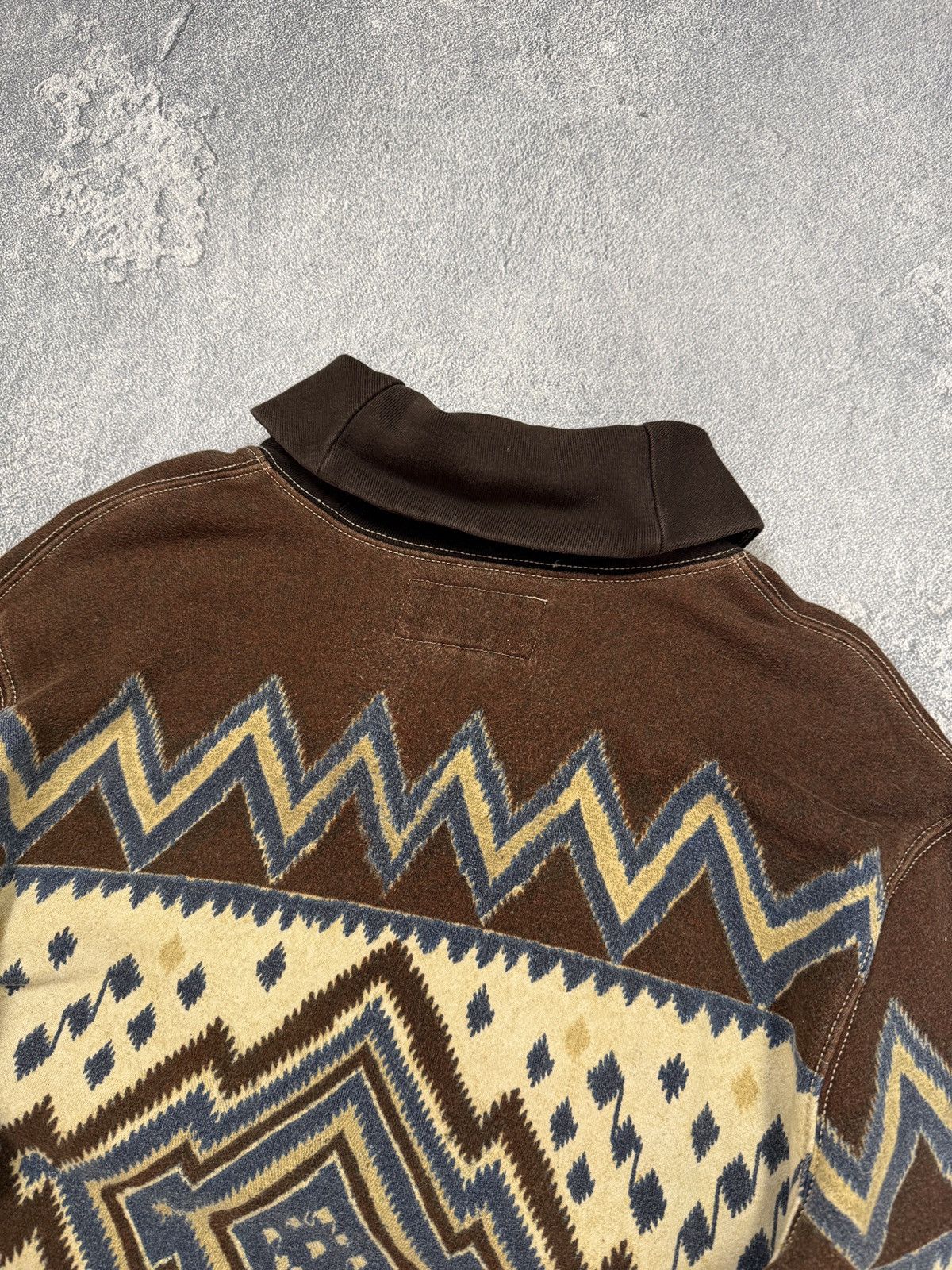 Polo Ralph Lauren Polo Ralph Lauren Western Navajo Pattern Hoodie Sweatshirt Size US L / EU 52-54 / 3 - 8 Thumbnail