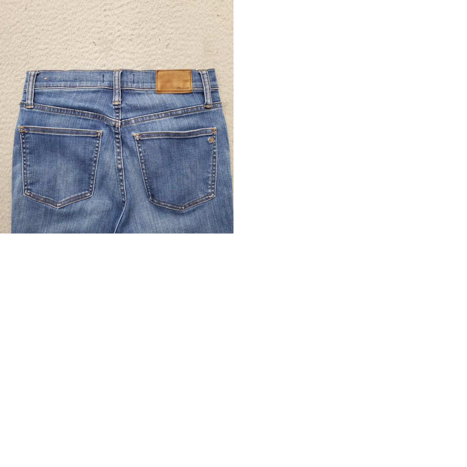 Madewell Madewell Womens 26 Blue Denim Cropped Skinny High Rise Button Fly Jeans Size 26" / US 2 / IT 38 - 9 Thumbnail