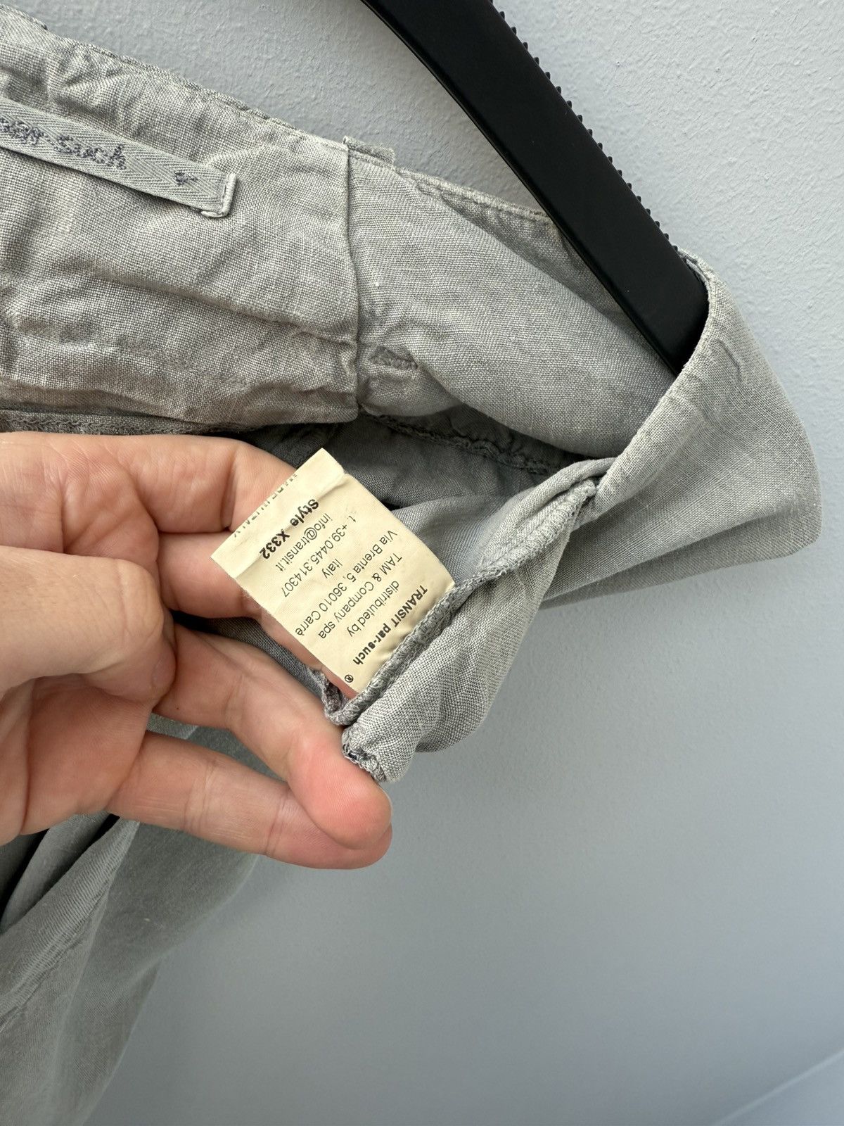 Transit Transit Par Such Linen Pants Size 27" / US 4 / IT 40 - 10 Thumbnail