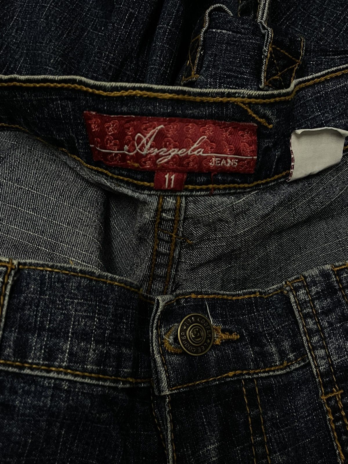 Hysteric Glamour Vintage Original Designer Japan Angela Bondage Flared Denim Size US 32 / EU 48 - 18 Thumbnail