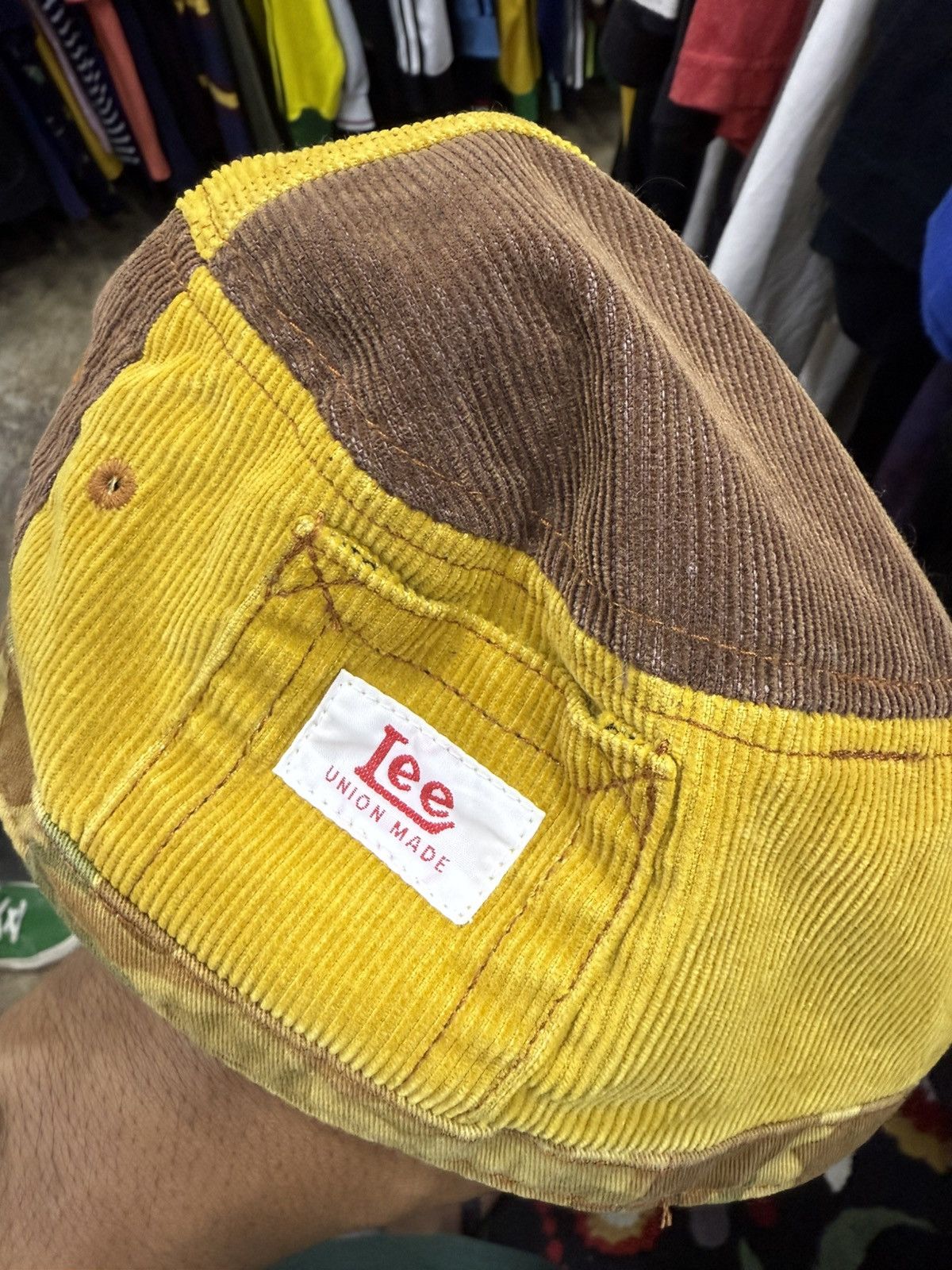Lee × Vintage Vintage Lee Union made hat camo Size ONE SIZE - 8 Thumbnail