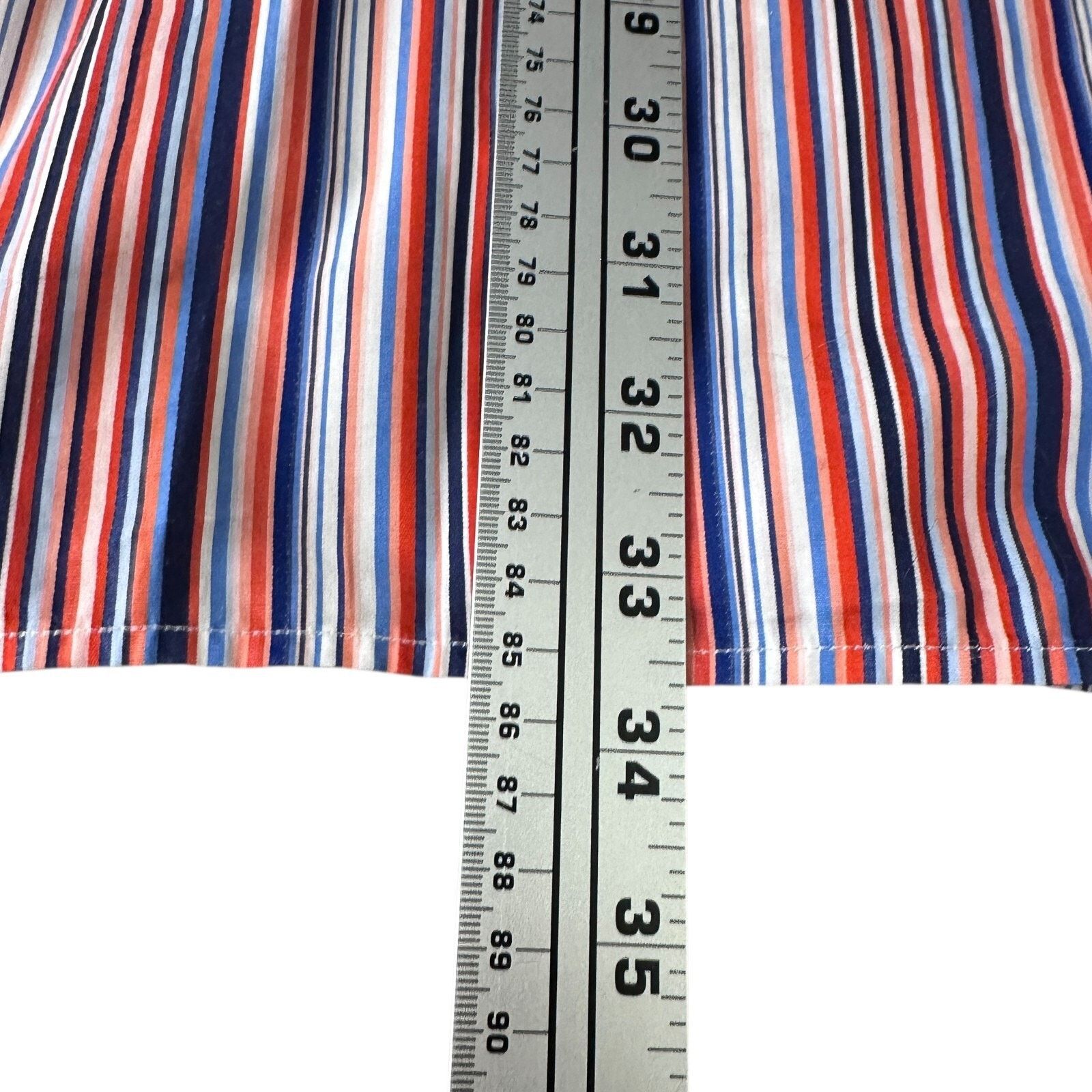 Robert Graham Robert Graham Shirt 3XL Multi Striped Doors Flip Cuff Button Size US XXL / EU 58 / 5 - 12 Thumbnail