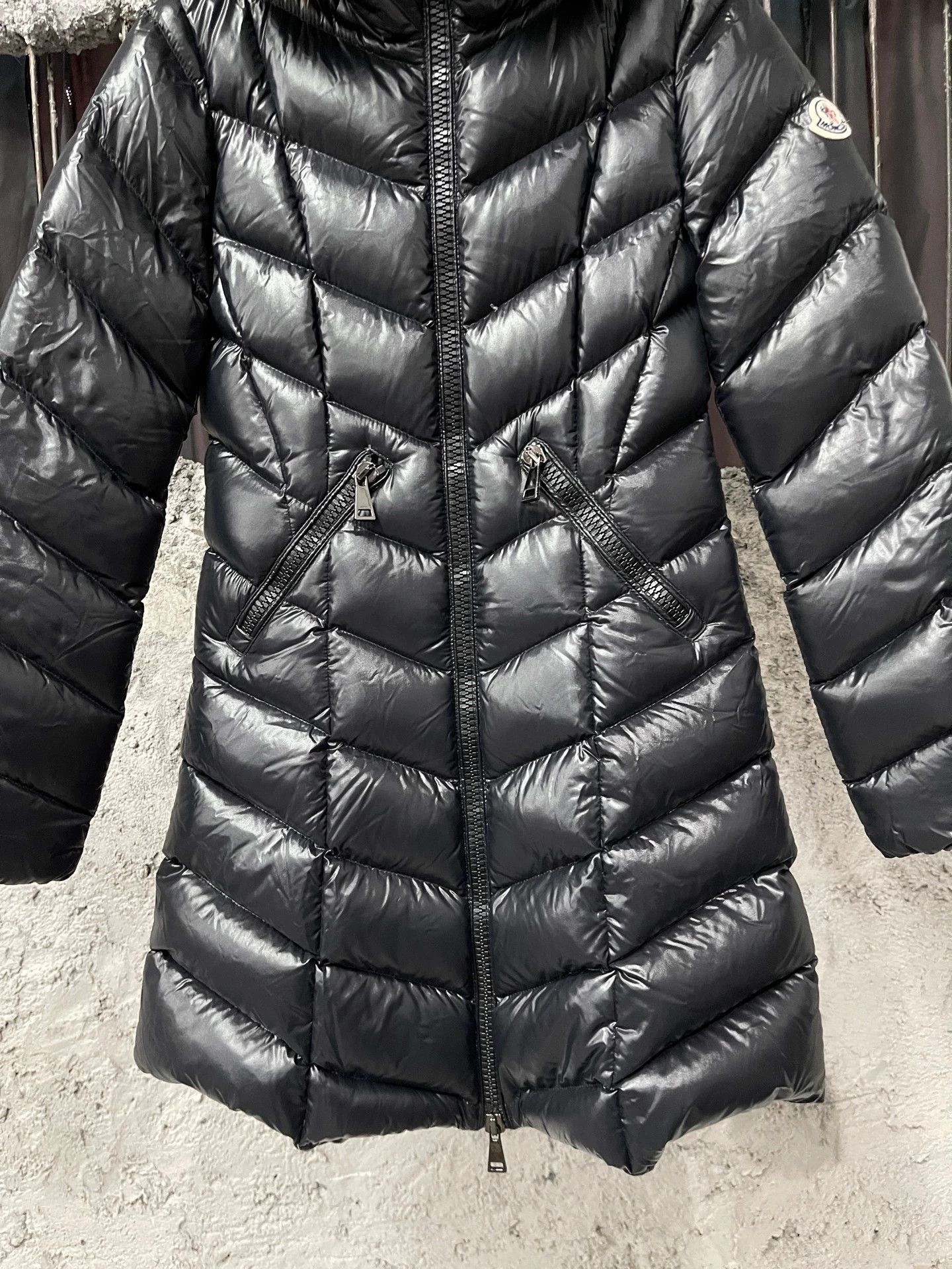Moncler Moncler long down coat women's 0 Size XS / US 0-2 / IT 36-38 - 4 Thumbnail