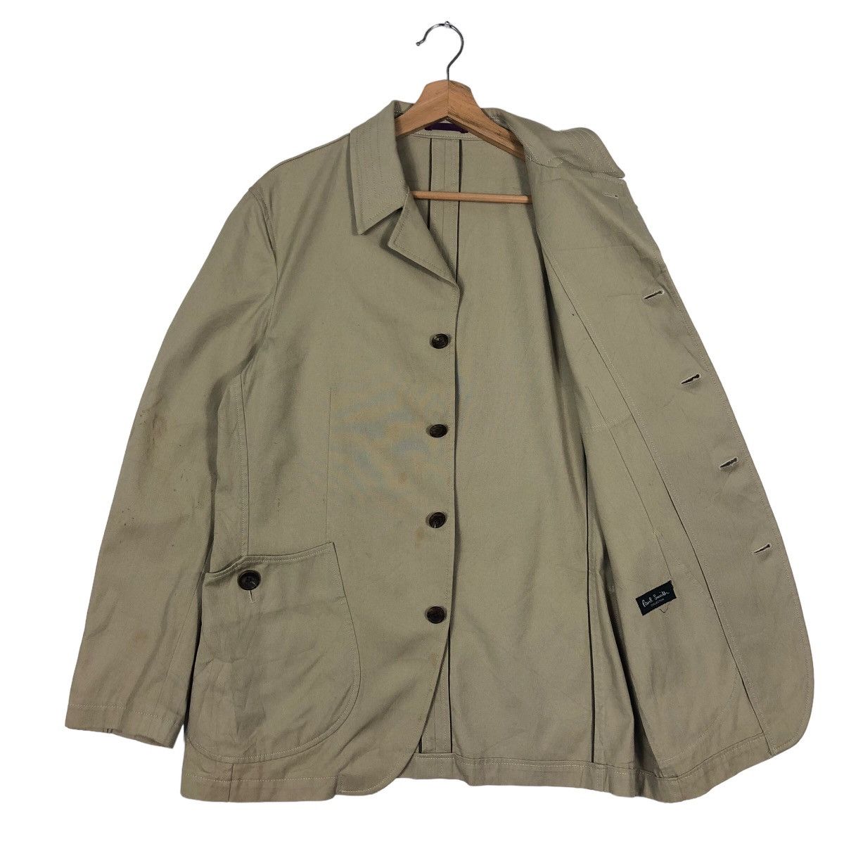 Japanese Brand 🔥90’s Vintage Chore Work Jacket Double Breast Paul Smith Size US L / EU 52-54 / 3 - 8 Thumbnail