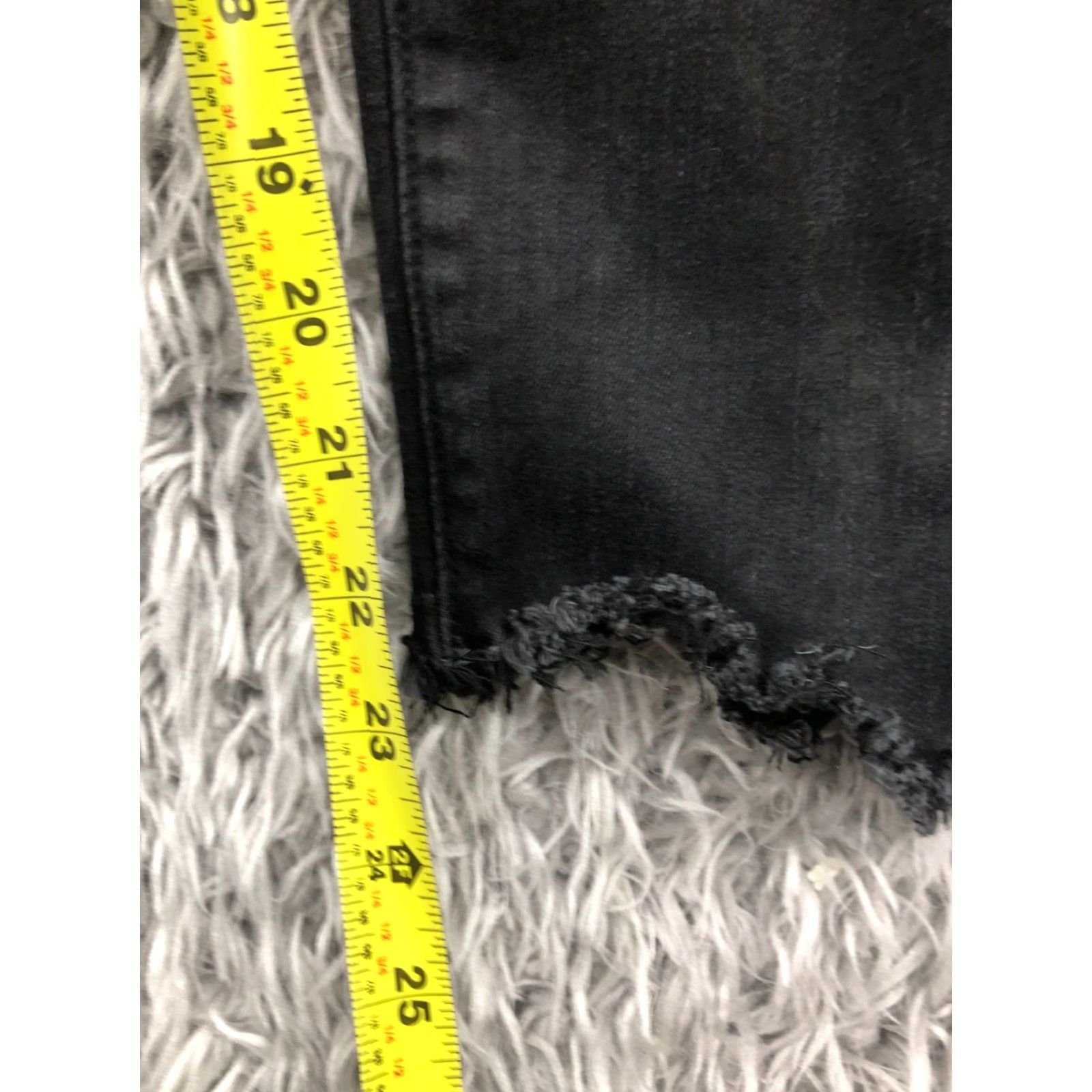Abercrombie & Fitch Abercrombie Fitch Jeans Short Womens Black Size 4 Skinny Ankle Size 27" / US 4 / IT 40 - 3 Thumbnail