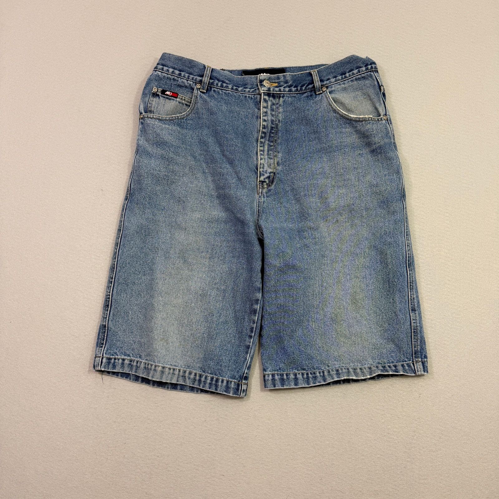 Vintage Vintage Moffat Jean Shorts Men's 38 Blue 13" Inseam Jorts Size US 38 / EU 54 - 1 Thumbnail