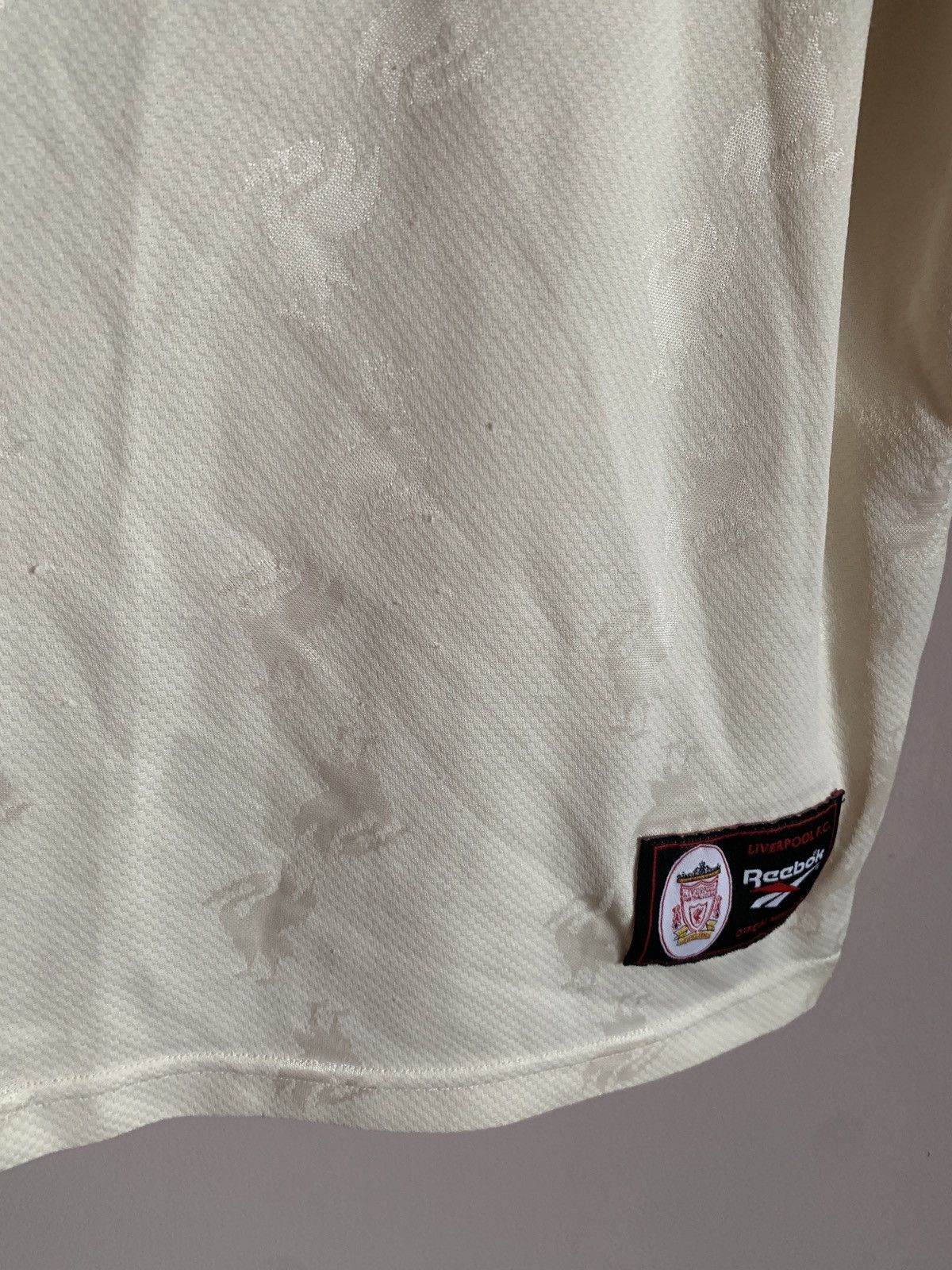 Reebok Liverpool 1996/97 Away Football Shirt Reebok Vintage Soccer Size US M / EU 48-50 / 2 - 7 Thumbnail