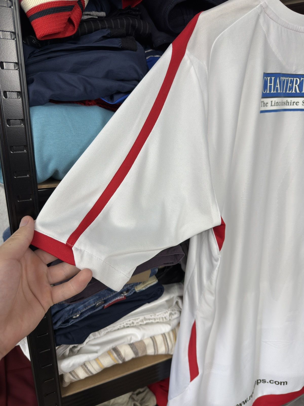 Umbro VTG UMBRO LINCOLN CITY FC 2008-2009 HOME FOOTBALL T-SHIRT Size US XL / EU 56 / 4 - 15 Thumbnail