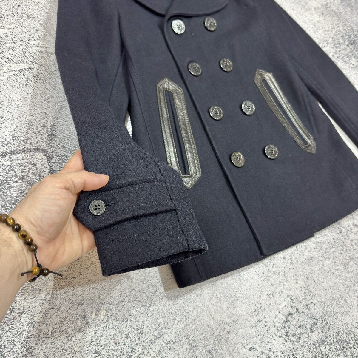 Diesel Diesel mens wool pea coat M size Size US M / EU 48-50 / 2 - 3 Thumbnail