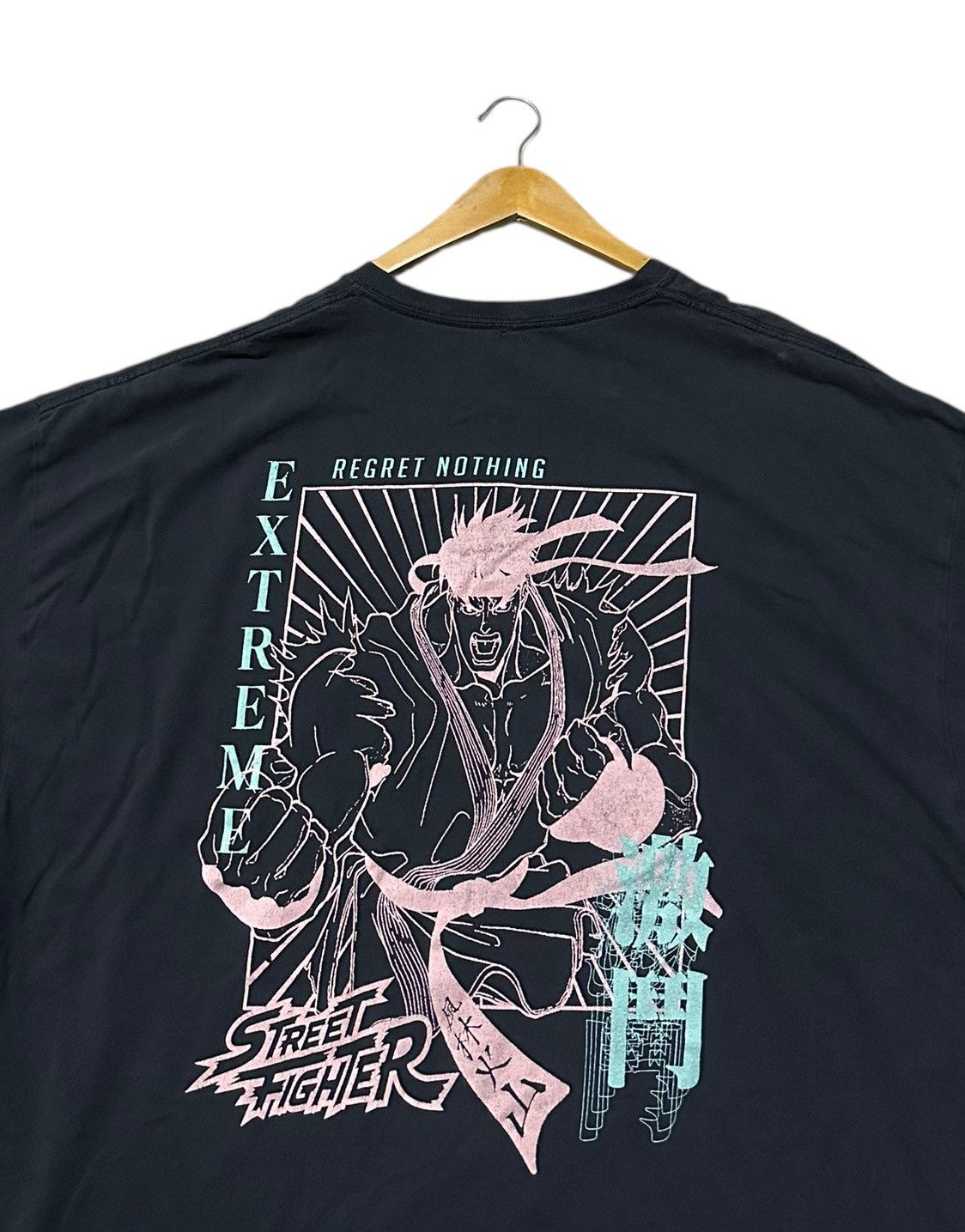 Vintage Vintage Street fighter extreme regret nothing backhit tshirt Size US XXL / EU 58 / 5 - 3 Thumbnail
