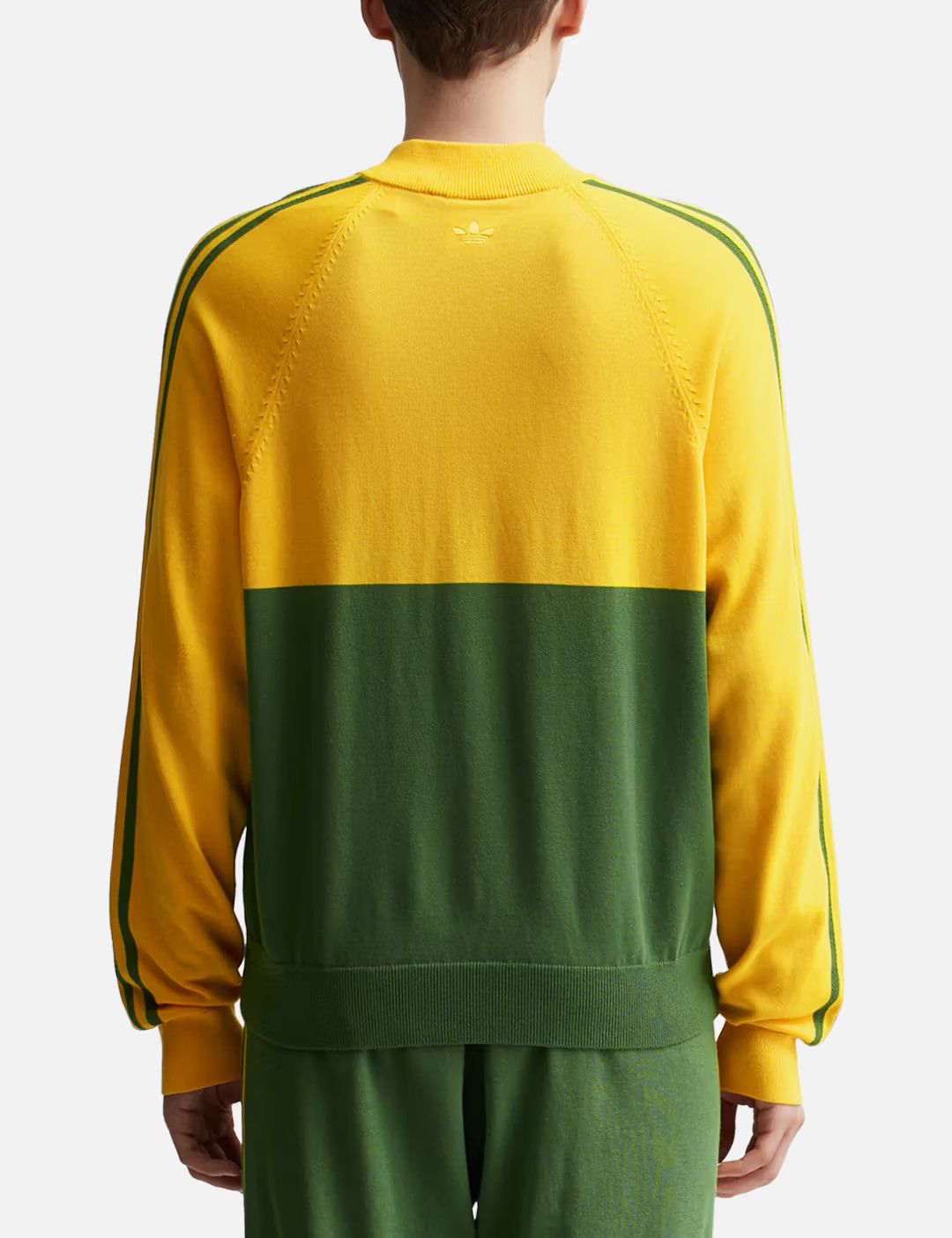 o1mle0725 New Knit Track Jacket in Multicolor