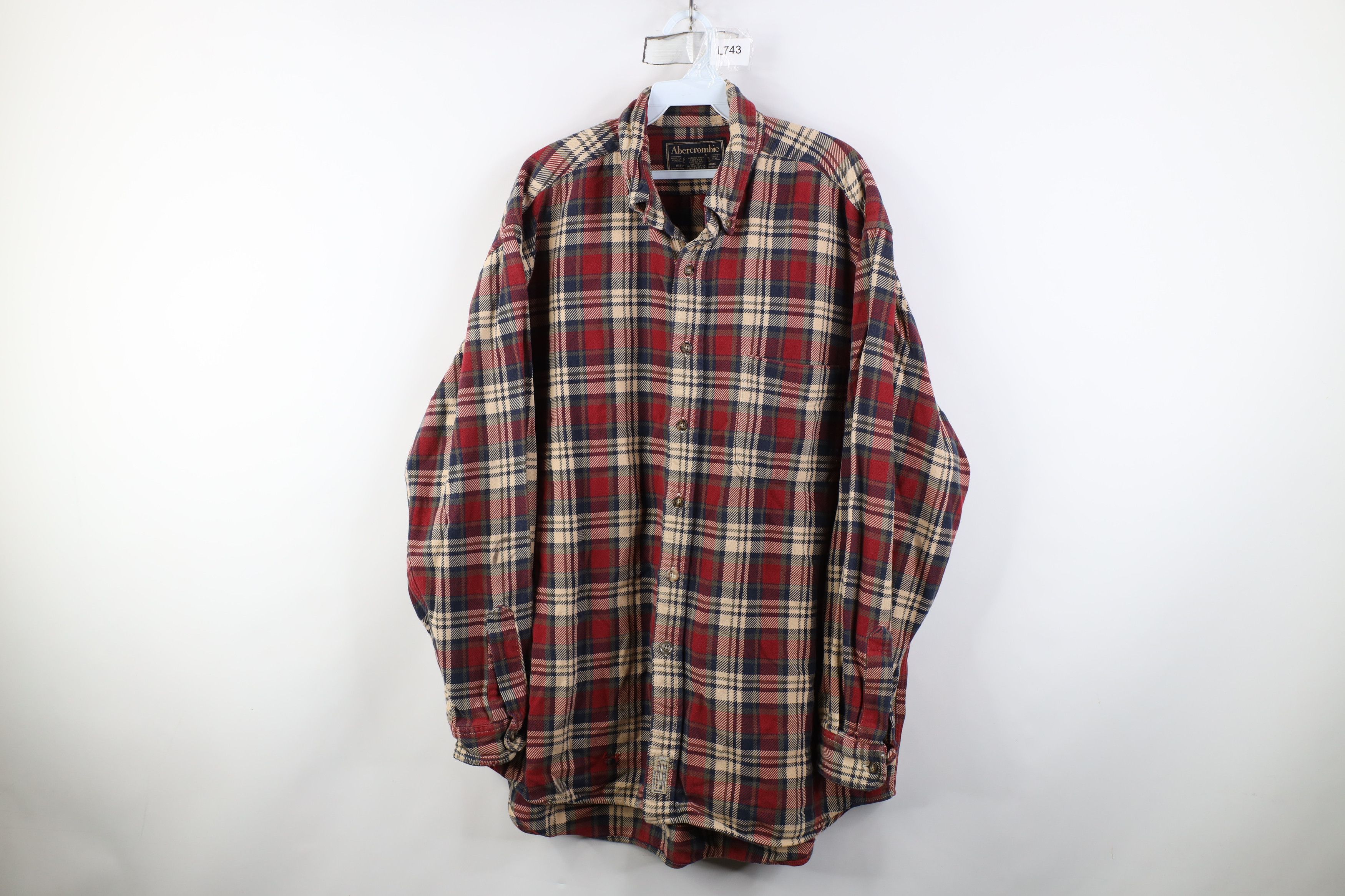 Abercrombie & Fitch Vintage 90s Abercrombie & Fitch Heavyweight Button Shirt Size US L / EU 52-54 / 3 - 1 Thumbnail
