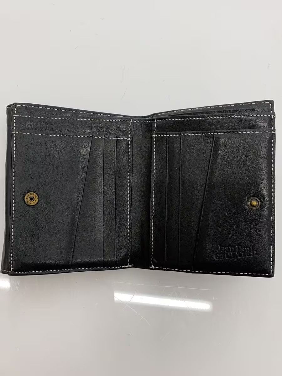Jean Paul Gaultier Contrast Stitch Envelope Leather Wallet Size ONE SIZE - 4 Thumbnail