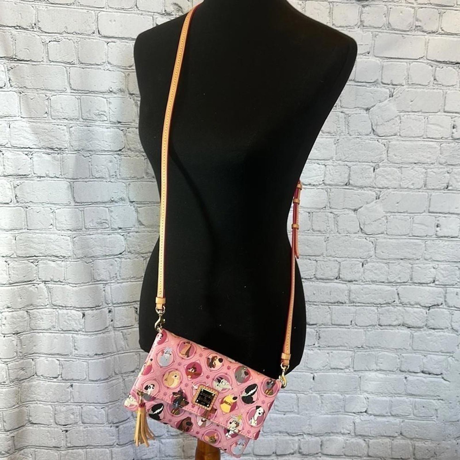 Dooney & Bourke Rare Dooney & Bourke Disney Dogs Crossbody Bag - Pink Size ONE SIZE - 5 Thumbnail