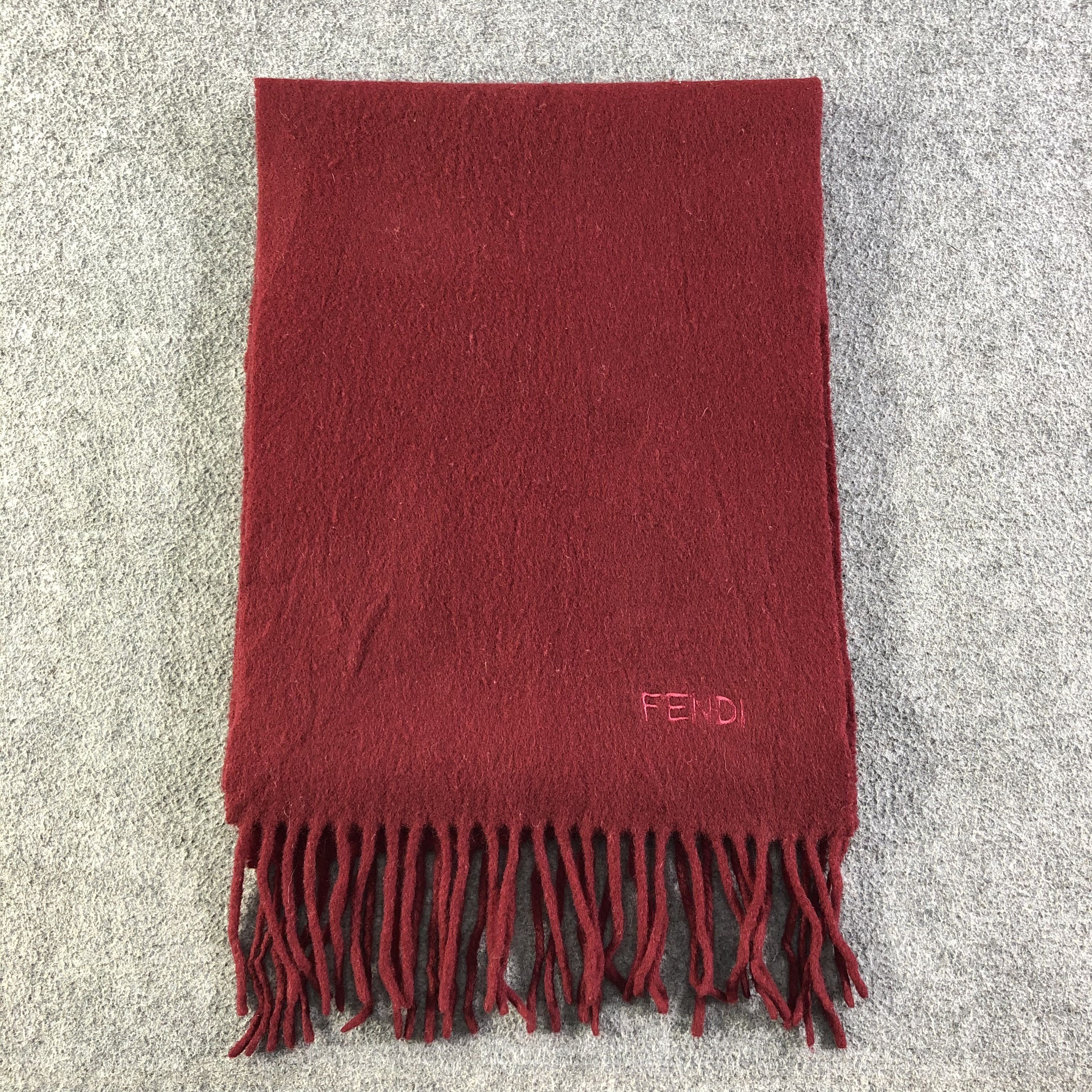 Fendi Fendi Plain Scarf / Muffler / Neckwear P551 Size ONE SIZE - 3 Thumbnail