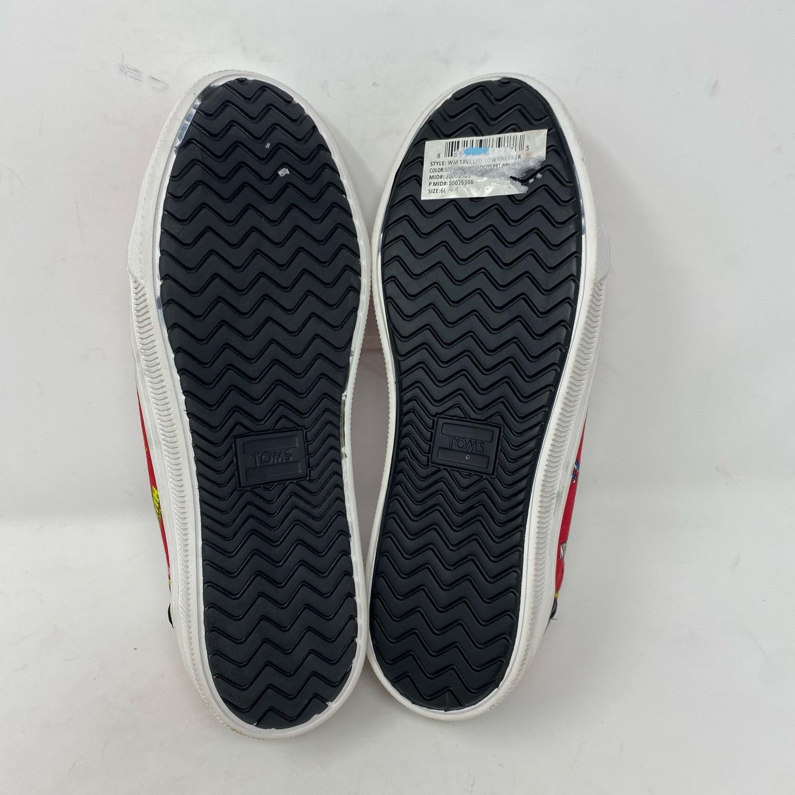 Toms Toms x Marvel Trvl Lite Low Lace-Up Red Synthetic Size 6 Size US 6 / IT 36 - 7 Thumbnail
