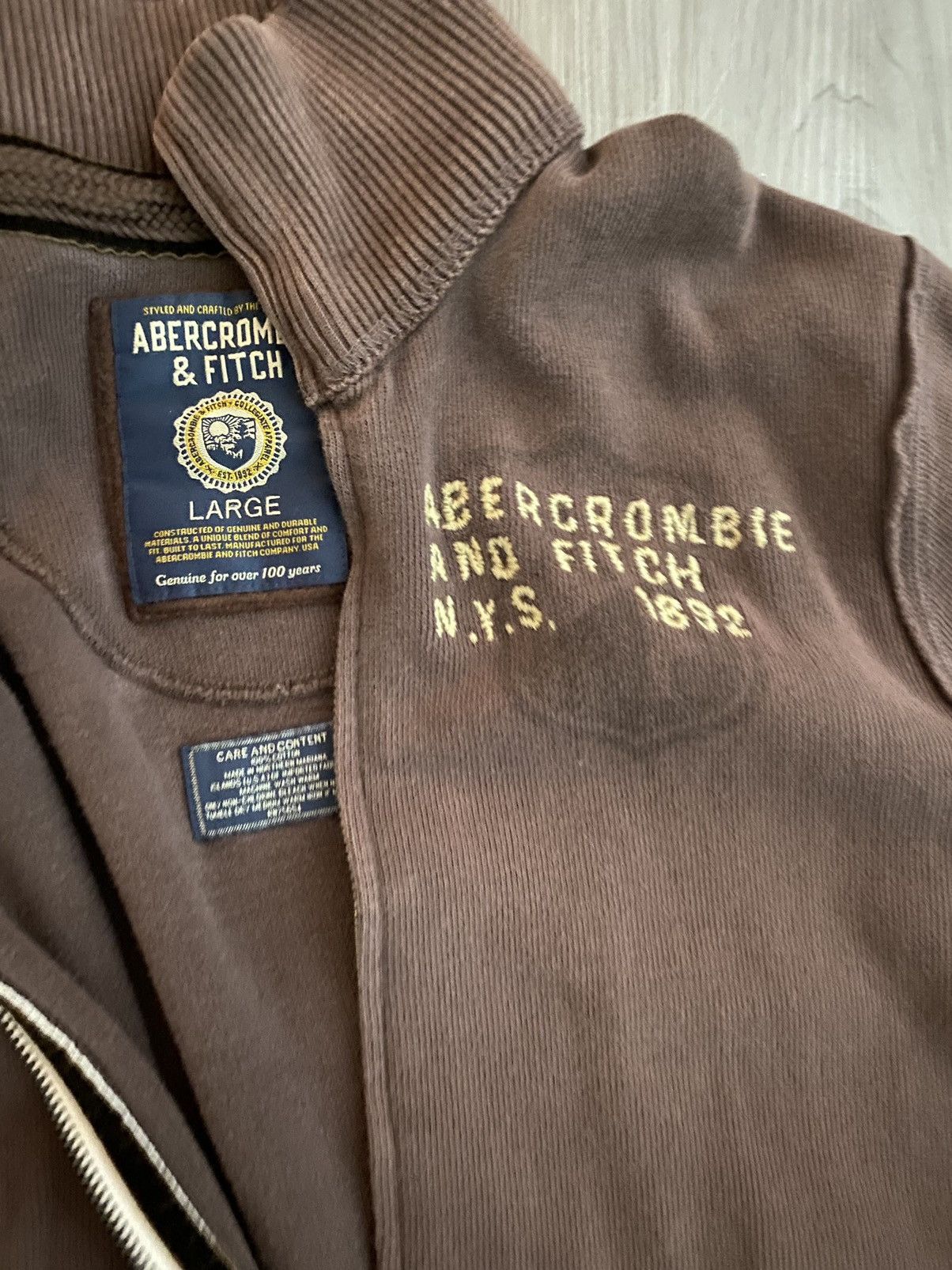 Abercrombie & Fitch Vintage Abercrombie Fitch sweatshirt Size US L / EU 52-54 / 3 - 3 Thumbnail