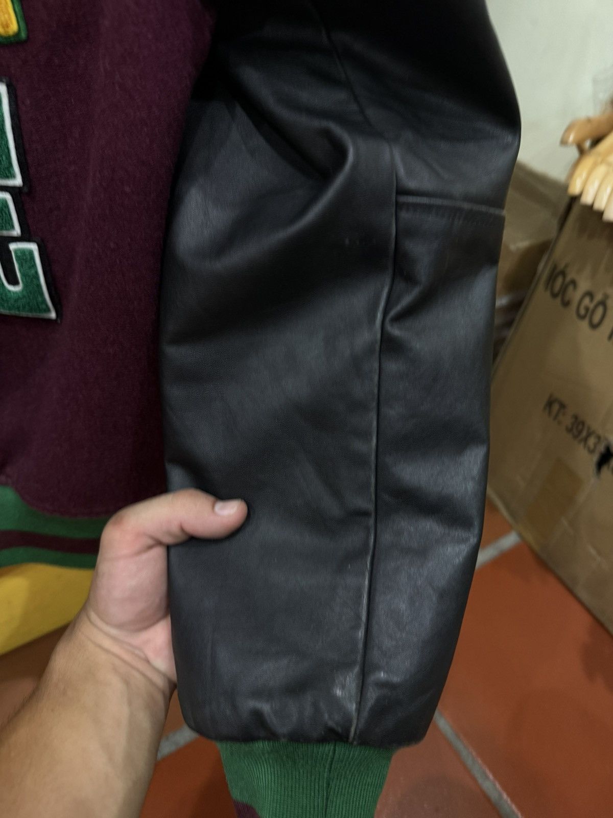 Stussy 90’s STUSSY INTERNATIONAL TRIBE RARE LEATHER VINTAGE JACKET Size US M / EU 48-50 / 2 - 9 Thumbnail