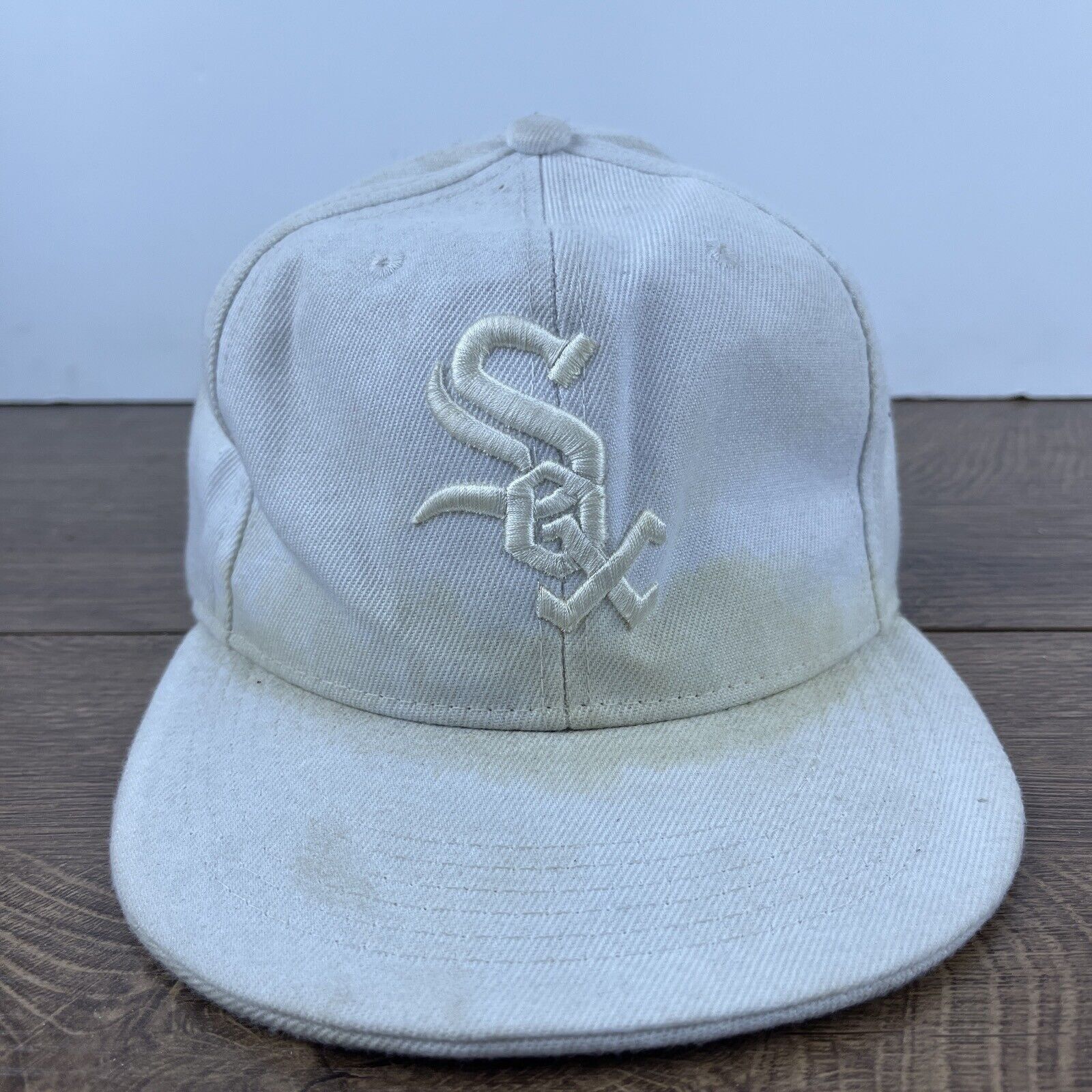 Other Chicago White Sox Hat White Hat Adjustable Snapback Adult Si Size ONE SIZE - 1 Thumbnail
