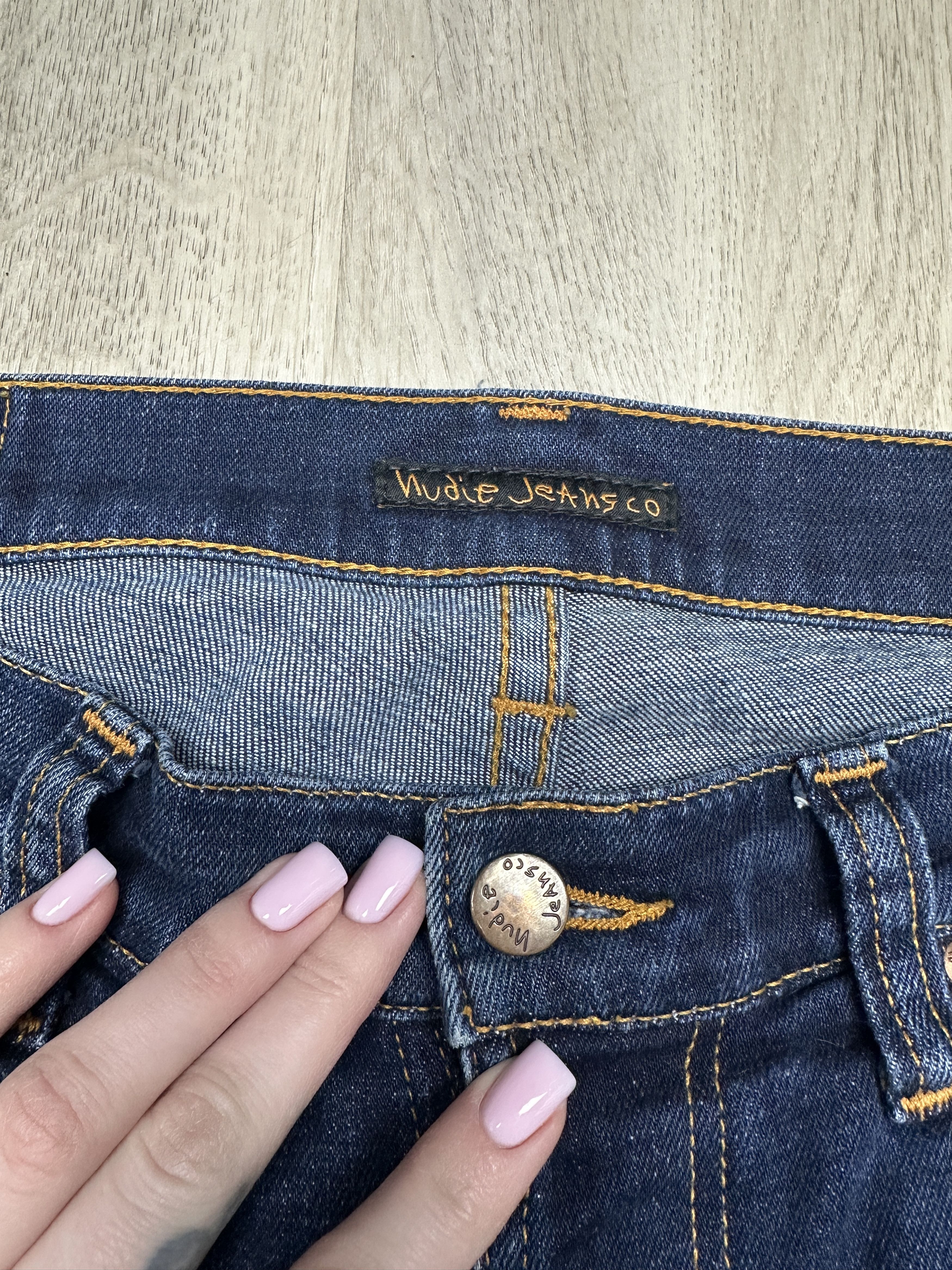 Nudie Jeans Nudie Jeans Lean Dean Vintage Mens Denim Pants Size US 31 - 6 Thumbnail