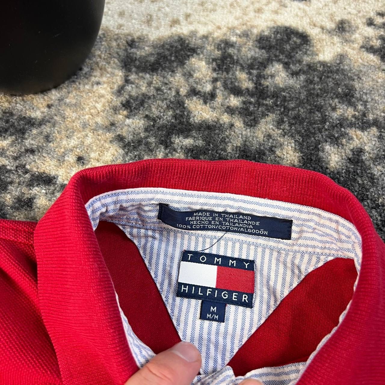 Tommy Hilfiger Tommy Hilfiger Vintage Y2K Mini Logo Polo T-Shirt Size US M / EU 48-50 / 2 - 4 Thumbnail
