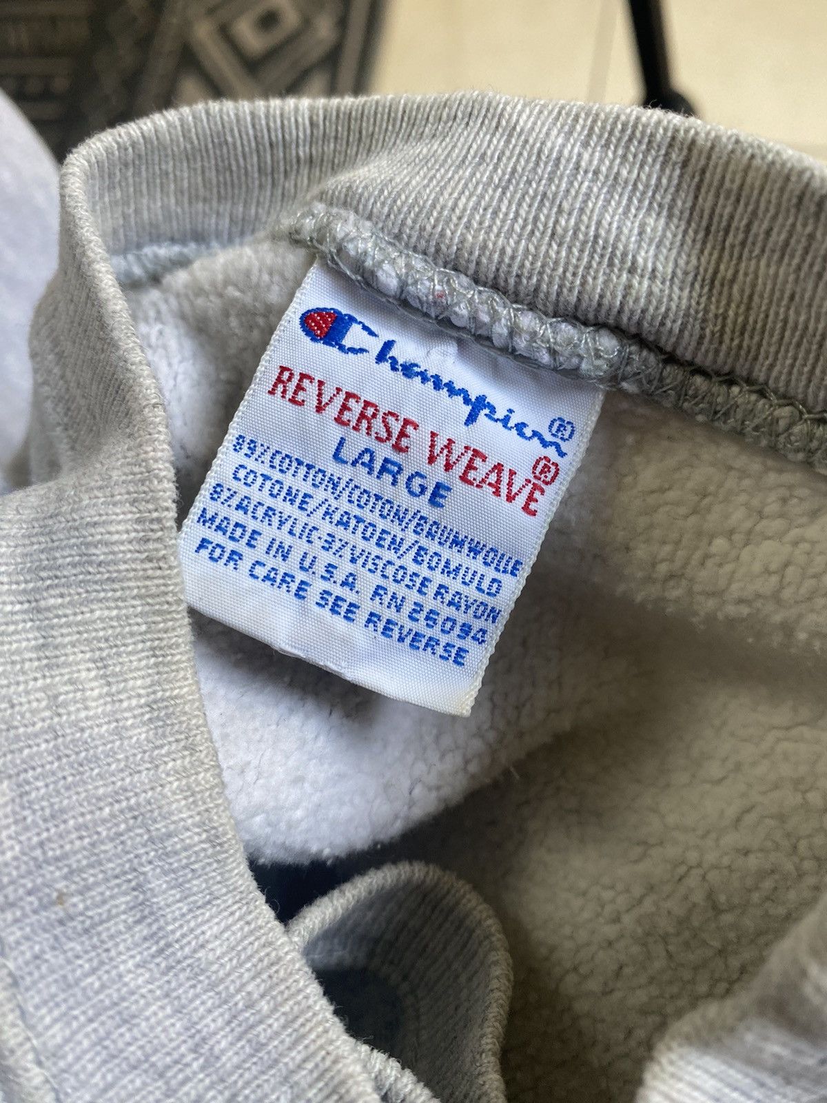 Champion × Vintage vintage 80s champion reverse weave university sweatshirt Size US L / EU 52-54 / 3 - 6 Thumbnail