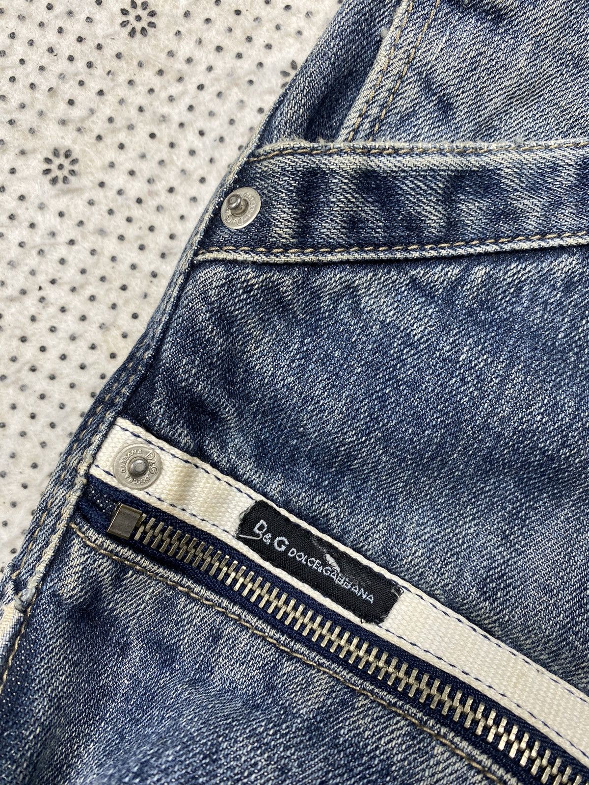 Dolce & Gabbana Authentic Double Knee Denim By Dolce And Gabbana Size US 34 / EU 50 - 8 Thumbnail