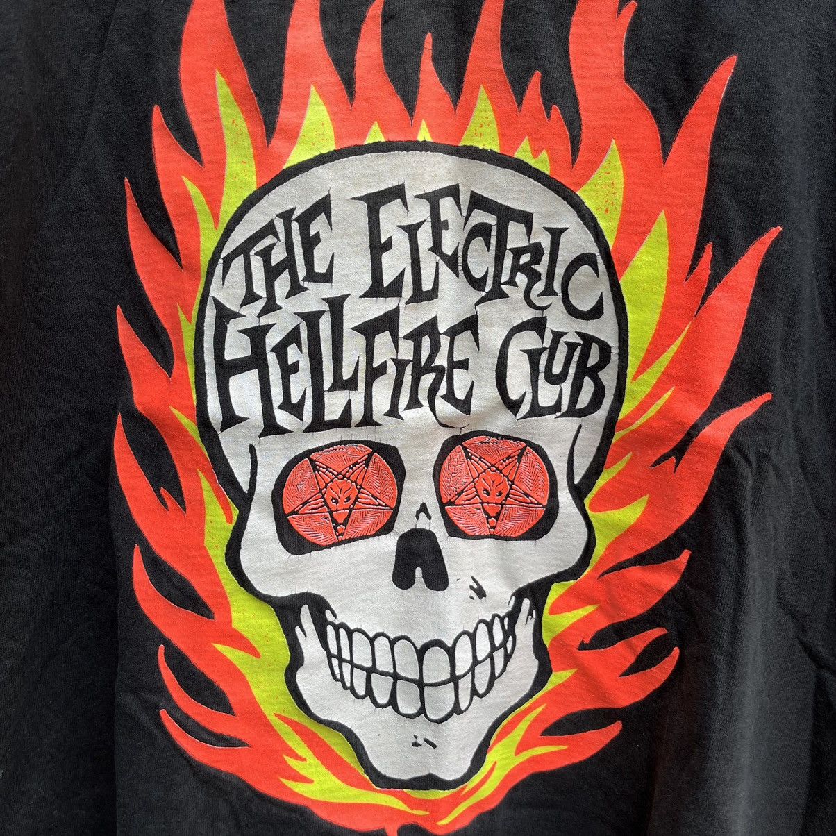 Band Tees Vintage rare 90s THE ELECTRIC HELLFIRE CLUB band tee Size US L / EU 52-54 / 3 - 4 Thumbnail