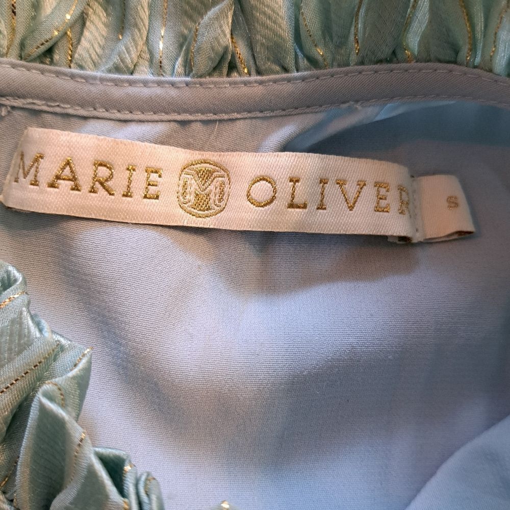 Other Marie Oliver Alice Tiered Silk Belted Feminine Boho Flowy Ma Size S / US 4 / IT 40 - 7 Thumbnail
