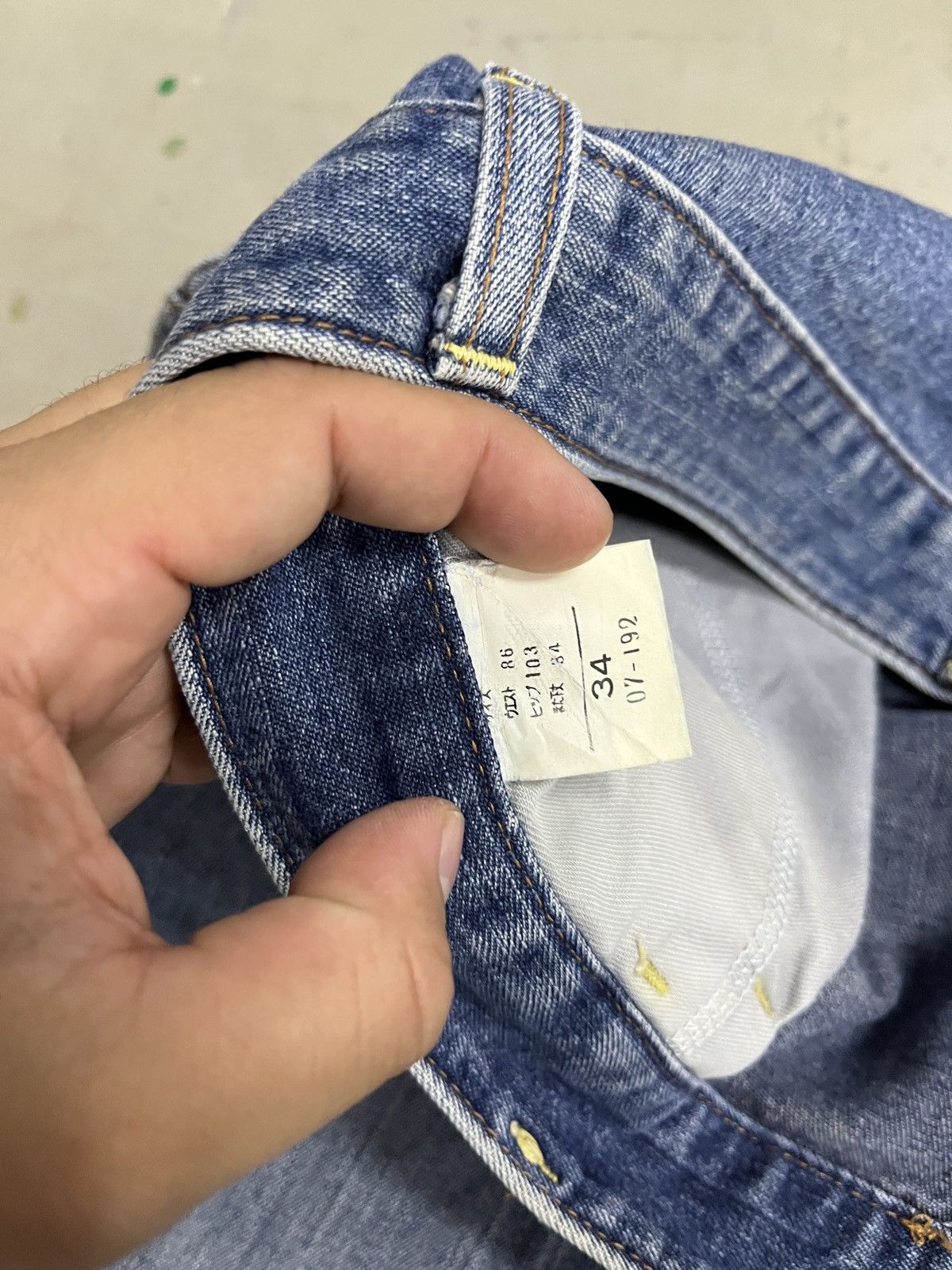 Big John × Japanese Brand × Jean 90s Vintage Big John Carpenter Shorts Denim Size US 34 / EU 50 - 10 Thumbnail