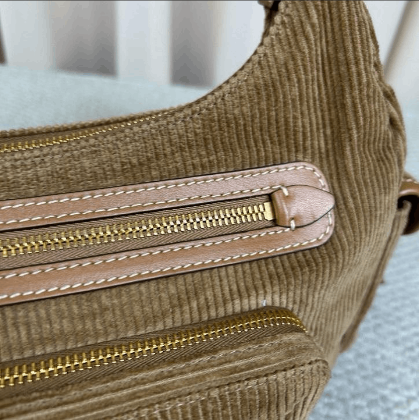 Miu Miu Miu Miu Corduroy Vintage Pocket Handbag Size ONE SIZE - 19 Thumbnail
