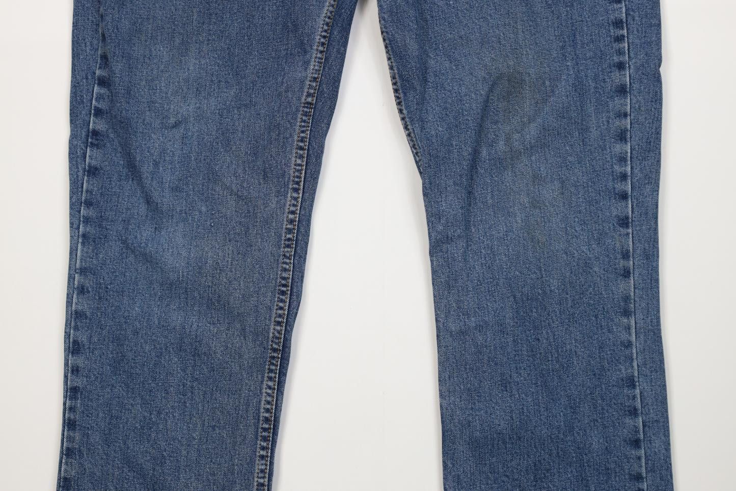 Levi's Vintage Y2K Levis 514 Stretch Straight Leg Denim Jeans Blue Size US 36 / EU 52 - 3 Thumbnail