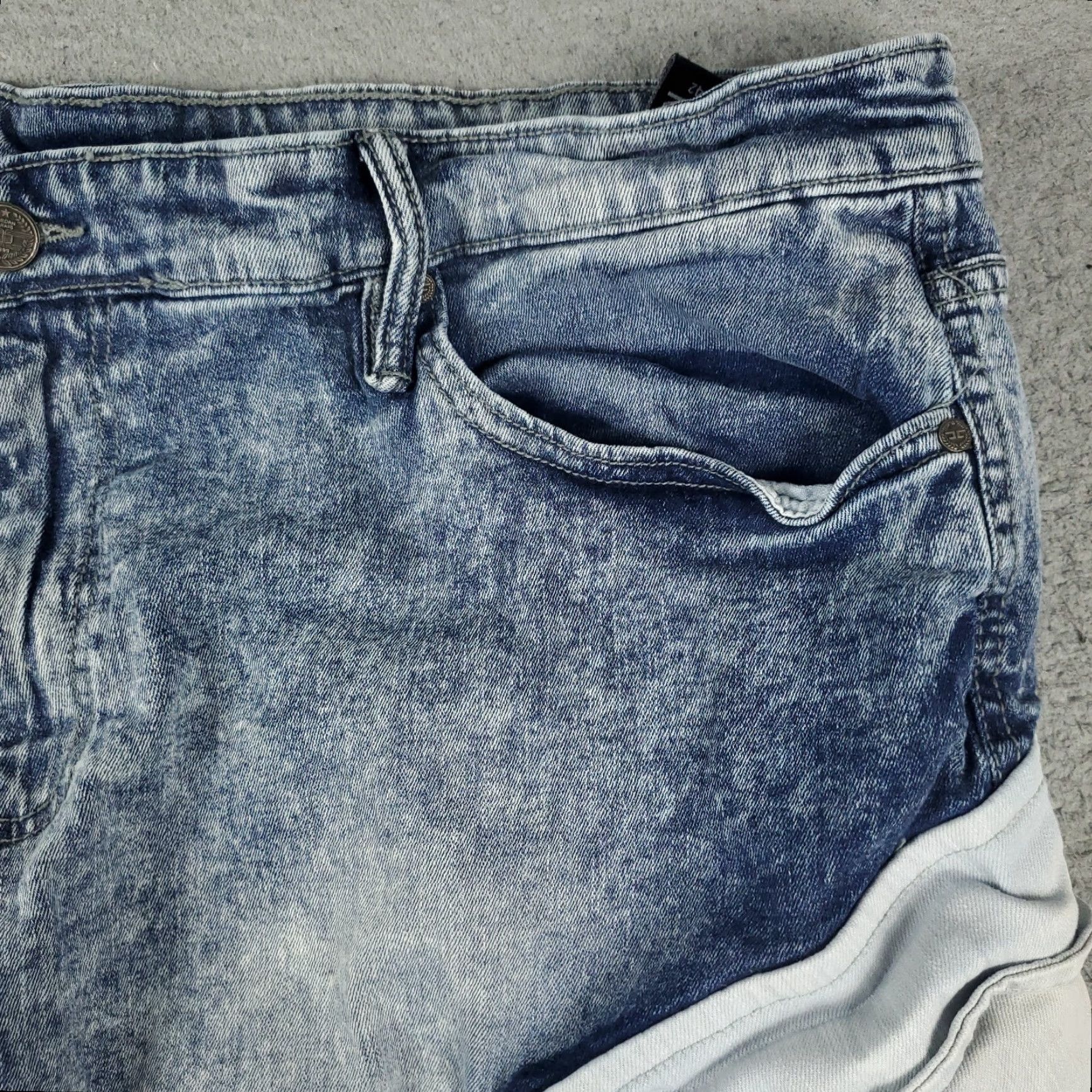 Jordan Craig Jordan Craig Cargo Shorts Mens Size 42 Blue Denim Regular Fit 5-Pocket Classic Size US 42 / EU 58 - 3 Thumbnail