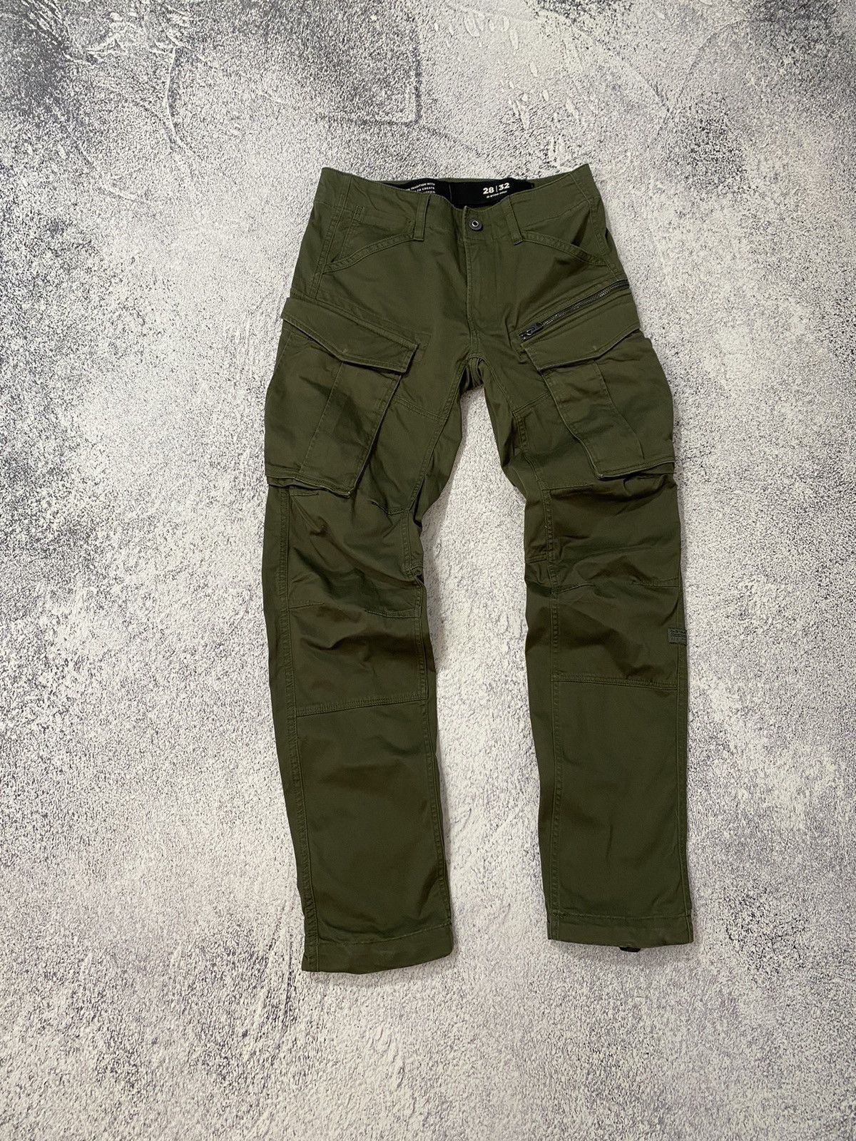 G-Star G-Star Raw Rovic Zip 3D Regular Tapered Cargo Utility Pants Size US 28 / EU 44 - 1 Thumbnail