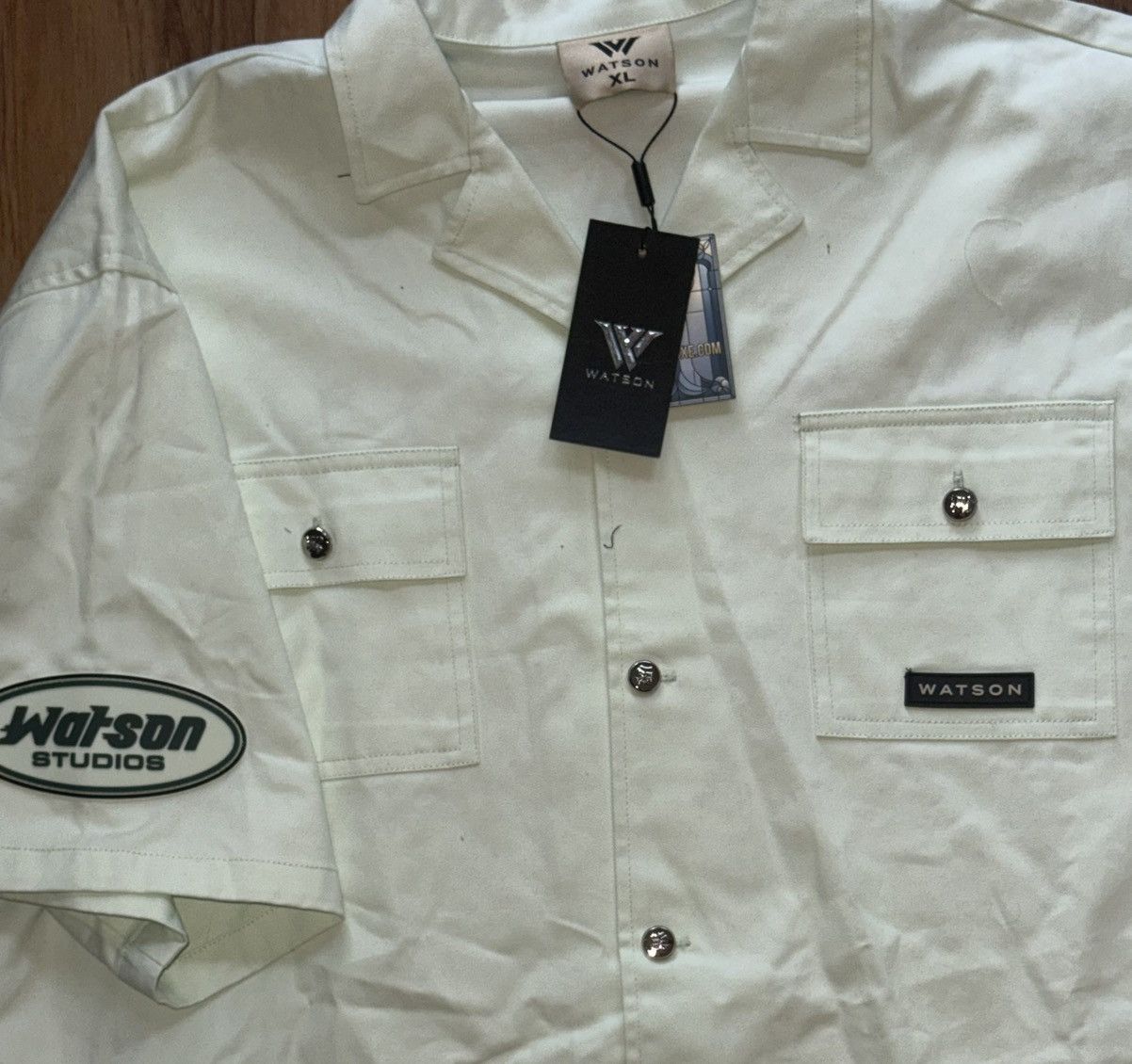 Other Light green embellished button up tennis extra large Size US XL / EU 56 / 4 - 2 Thumbnail