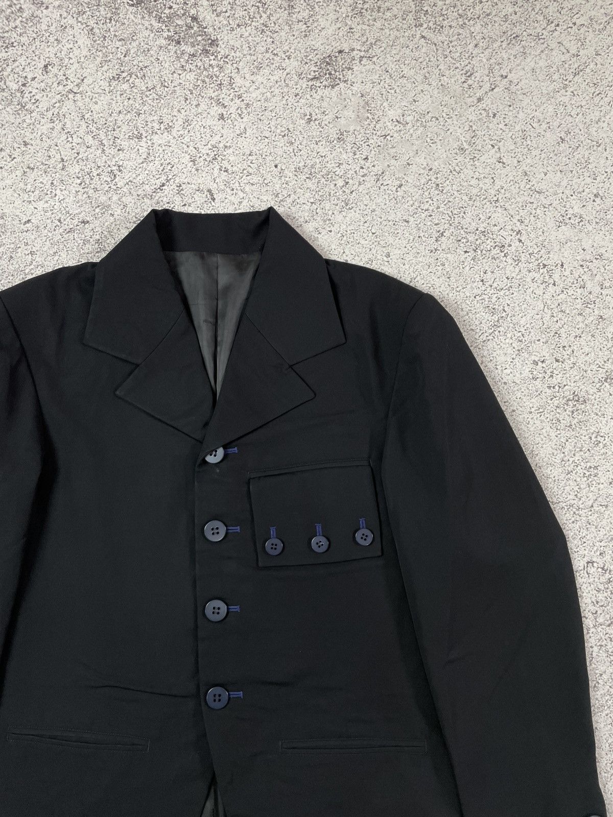Yohji Yamamoto Archive Yohji Yamamoto Experimental Workshop suits blazer Size US M / EU 48-50 / 2 - 2 Thumbnail