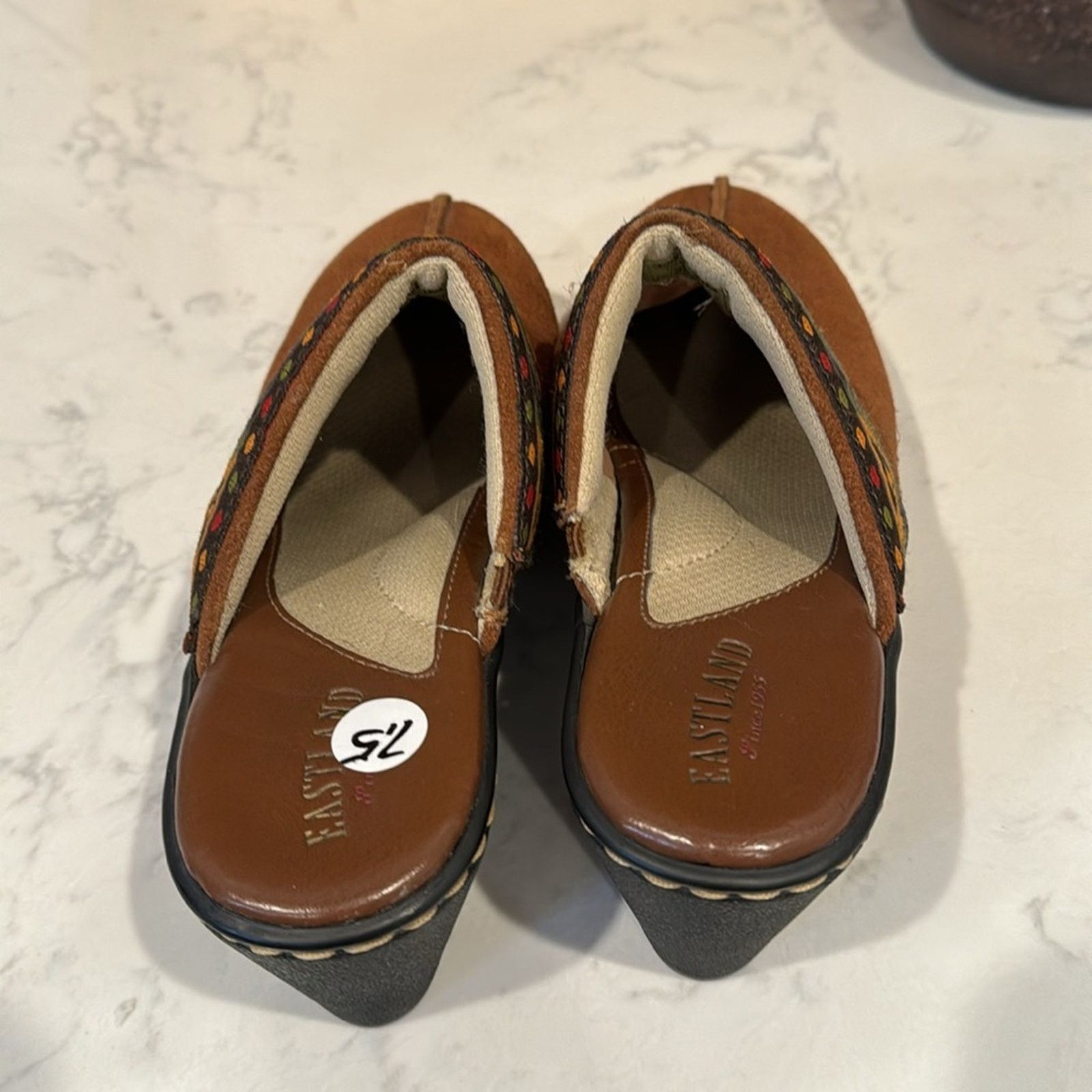 Eastland Eastland Vintage suede Clogs 90s southwestern mule size 7.5 Size US 7.5 / IT 37.5 - 6 Thumbnail