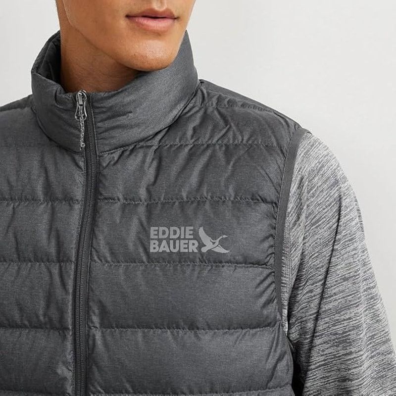 Eddie Bauer New Eddie Bauer Mens Medium Down Zip Up Puffer Vest Size US M / EU 48-50 / 2 - 2 Thumbnail