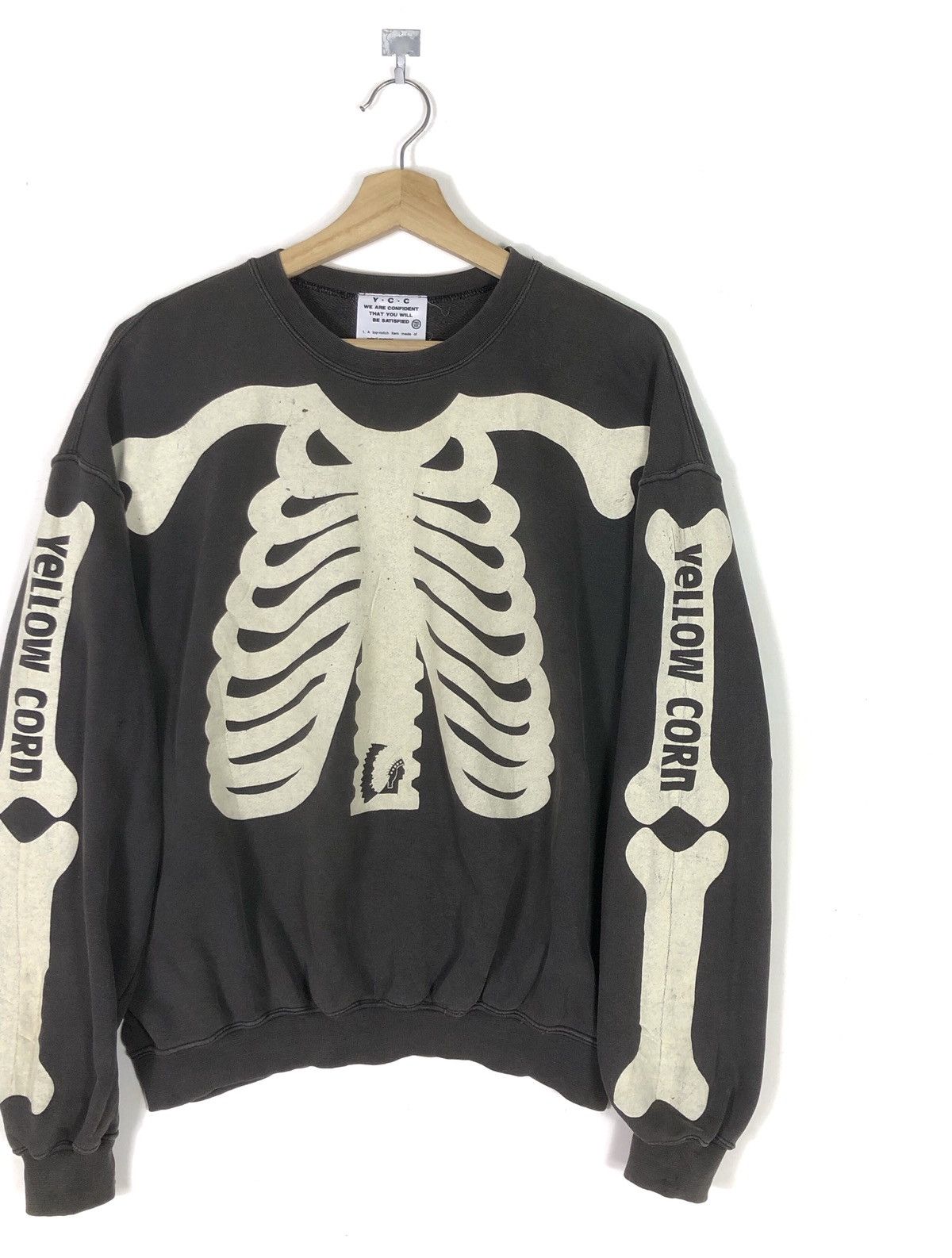YELLOW CORN RARE🔥VINTAGE 90’S YELLOW CORN BONES HIT BAGGY SWEATSHIRT Size US M / EU 48-50 / 2 - 3 Thumbnail